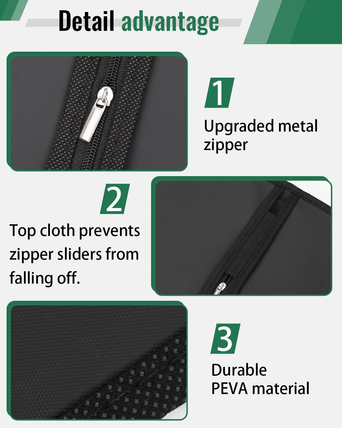 Garment Bags For Hanging Clothes (8 Packs