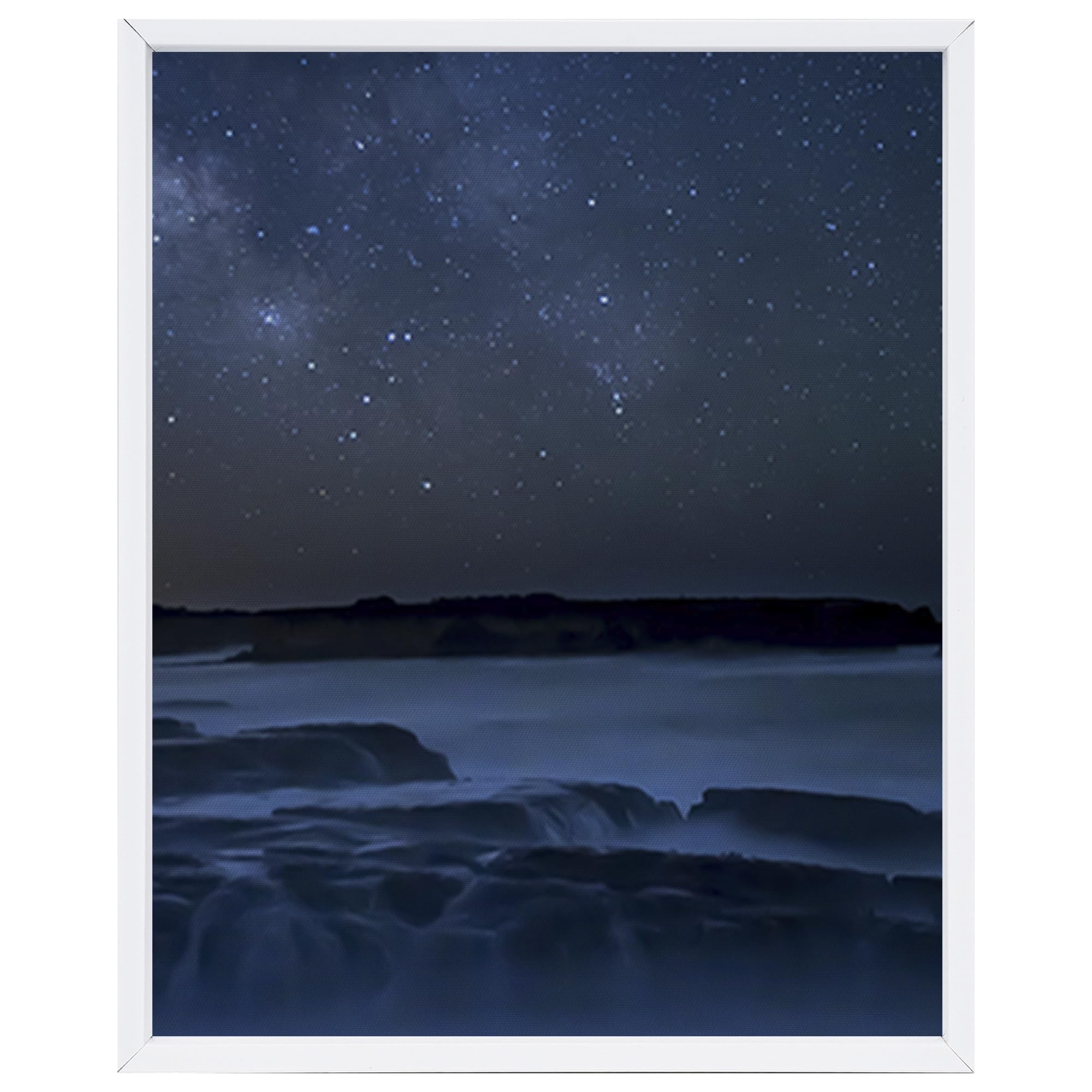 Yiviven Floater Frame For 12''X16''Canvas Painting,7/8'' Dept Canvas Floater Frame,Floater Frames,Floating Canvas Frame,Canvas F