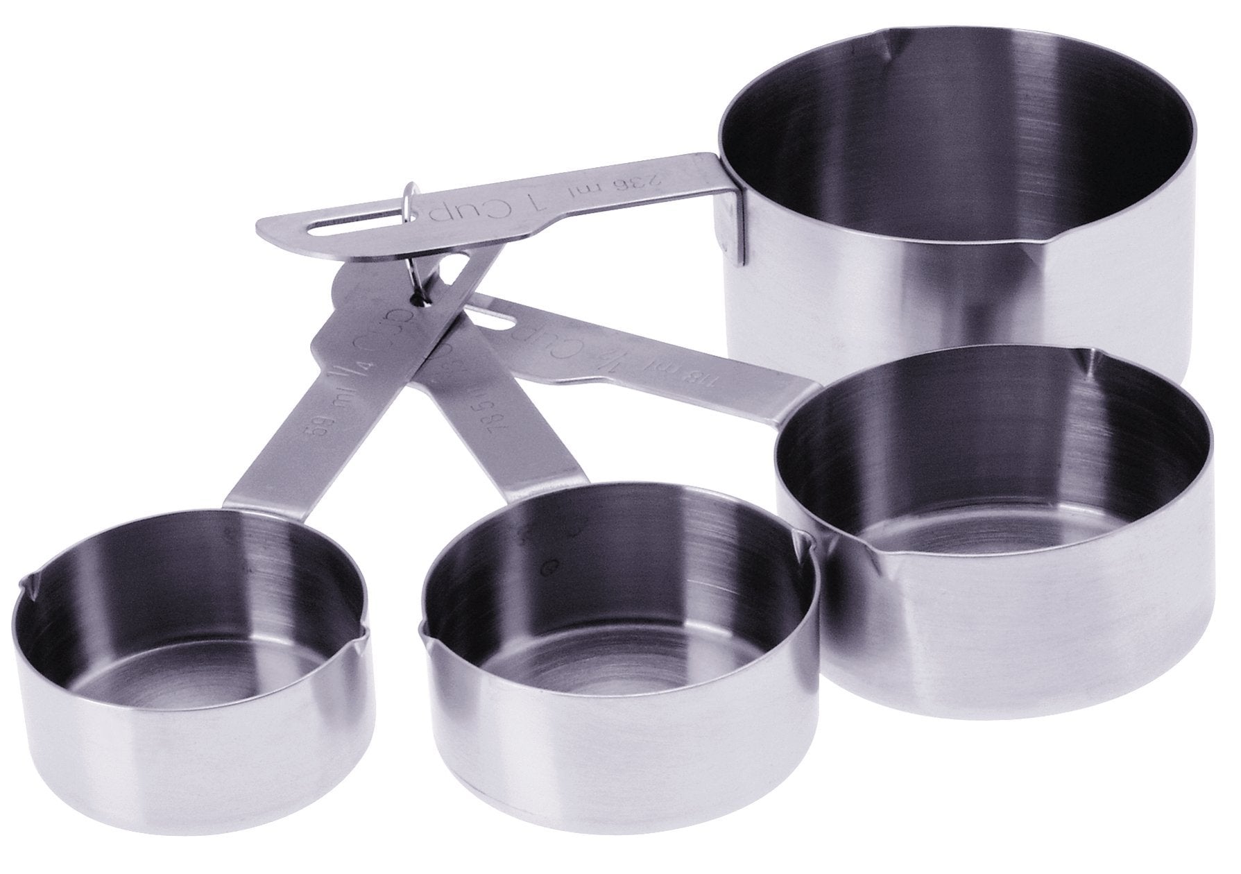 Prepworks By Progressive Stainless Steel Measuring Cups With Pour Spout - Set Of 4