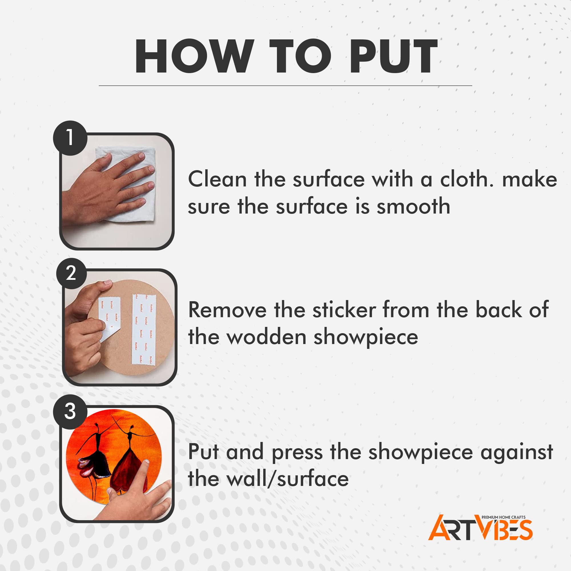 Artvibes Designer Engineered Wood Wall Hanging Decoration Item For Home Decor | Office | Gift | Wooden Wall Hanger| Living Room