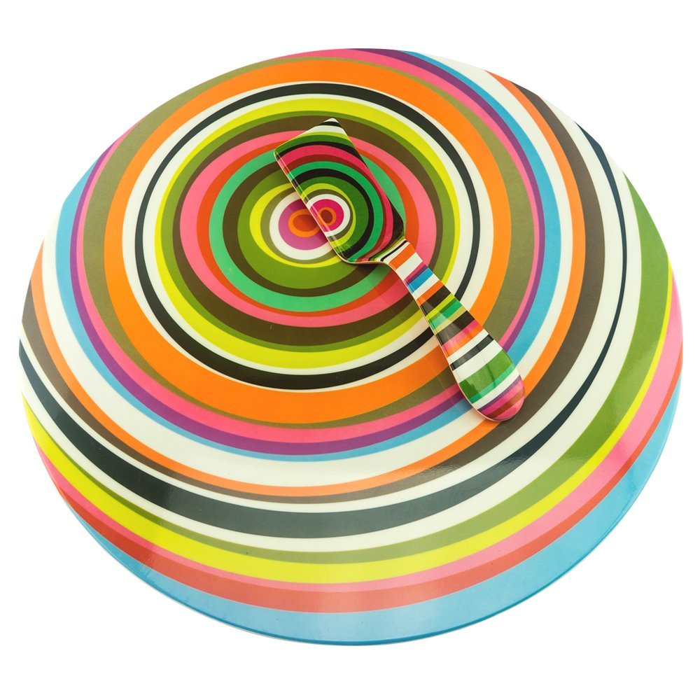 French Bull Lazy Susan Large Melamine Rotating Dinnerware Platter Turntable Table, Serving, Party, Kitchen, Organizing, Pantry,