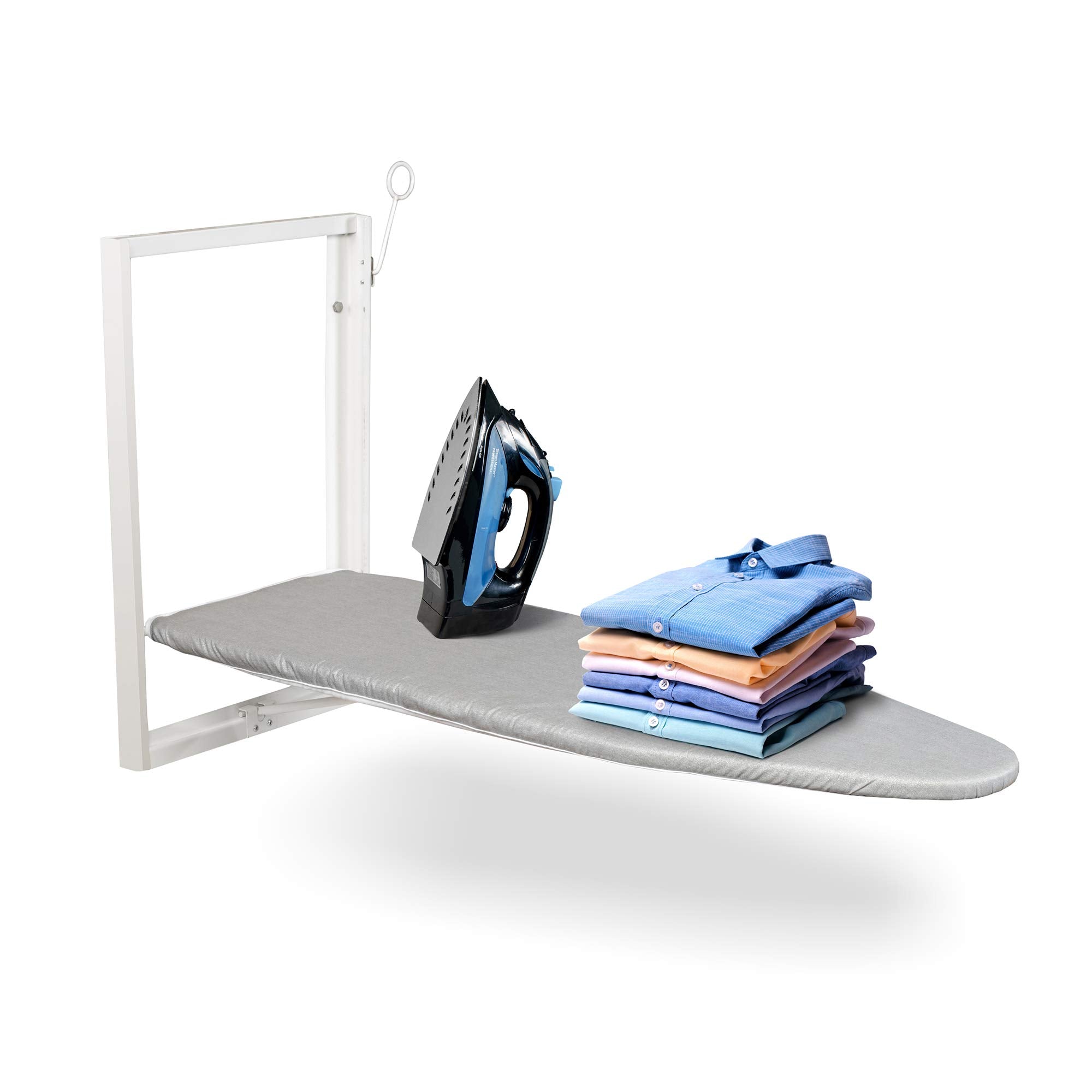 Ivation Wall-Mounted Ironing Board | Foldable 36.2    X 12.2    Ironing Station For Home, Apartment & Small Spaces | Sturdy Fold