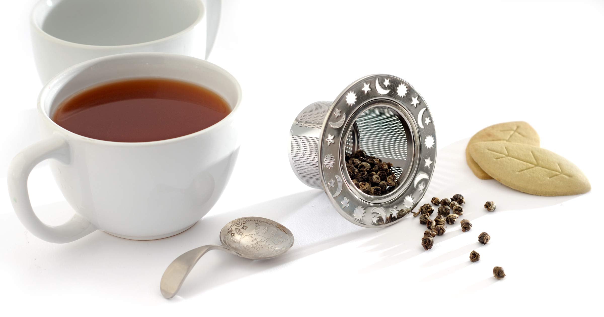 Norpro Decortive Laser Etched Tea Infuser Small