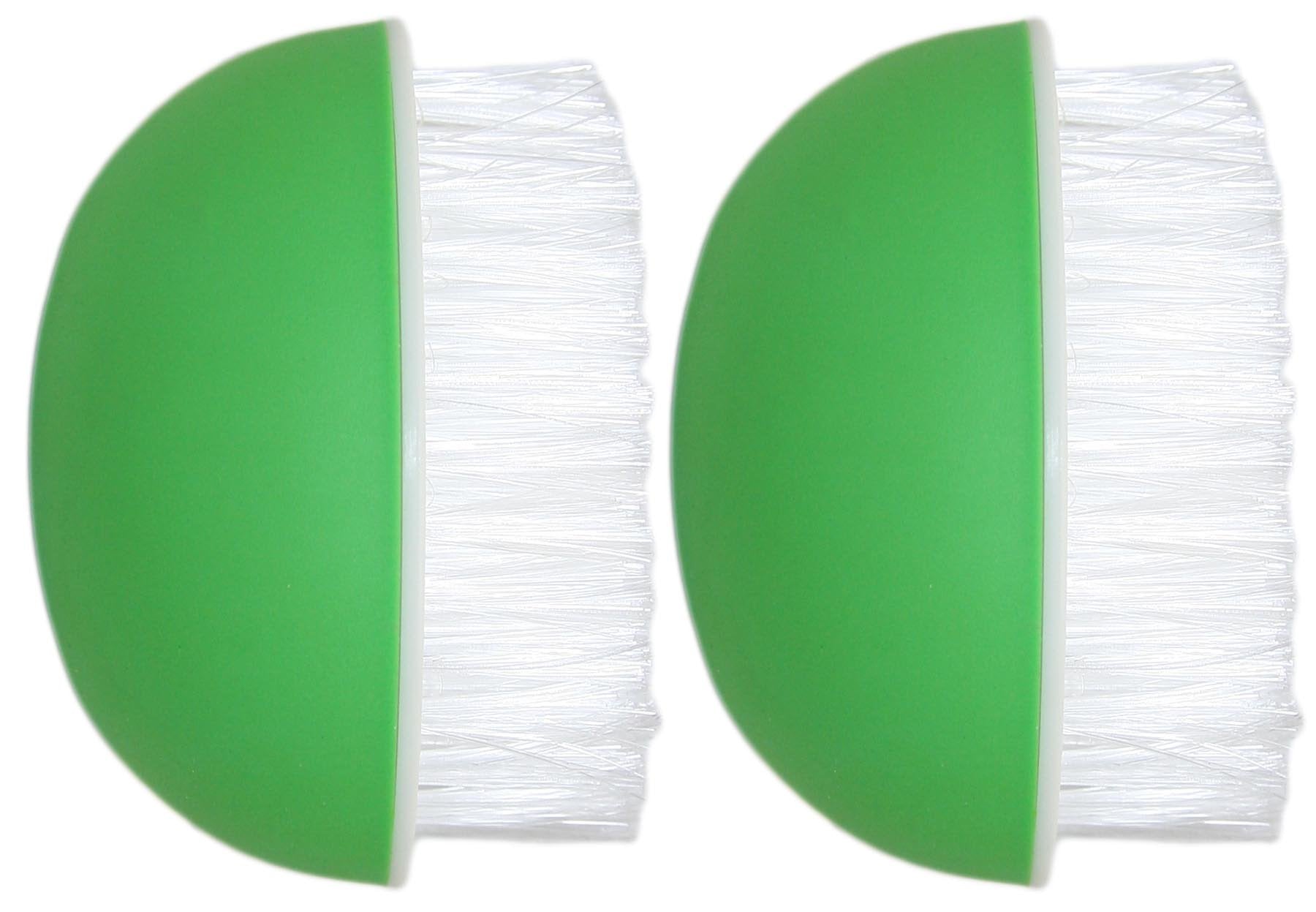 Set Of 2 Black Duck Brand Vegetable Brushes! Tough Scrubber - Green - A Quality Everyday Essential!