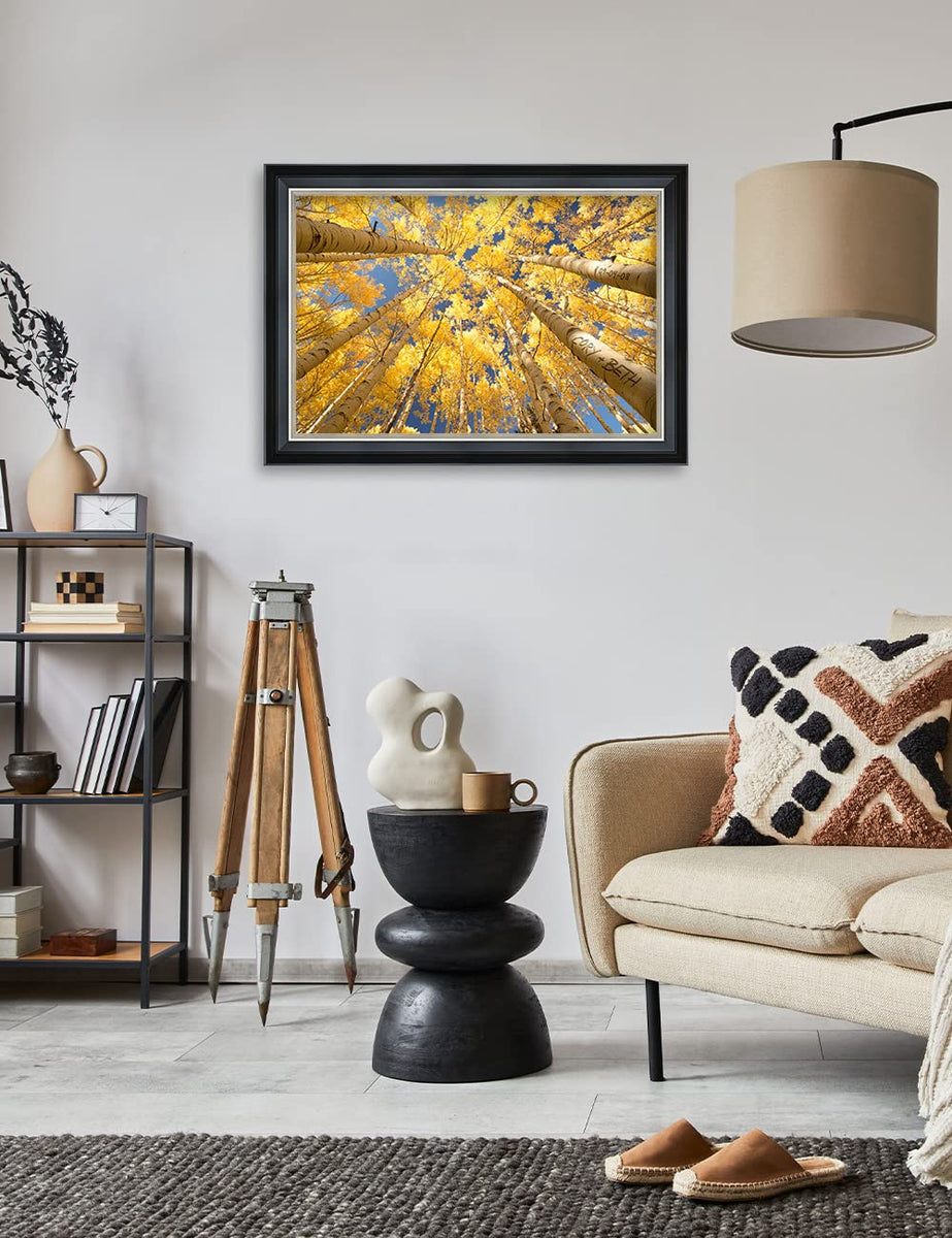 Ipic - Fall In Love, Personalized Framed Wall Art With Names And Date ...