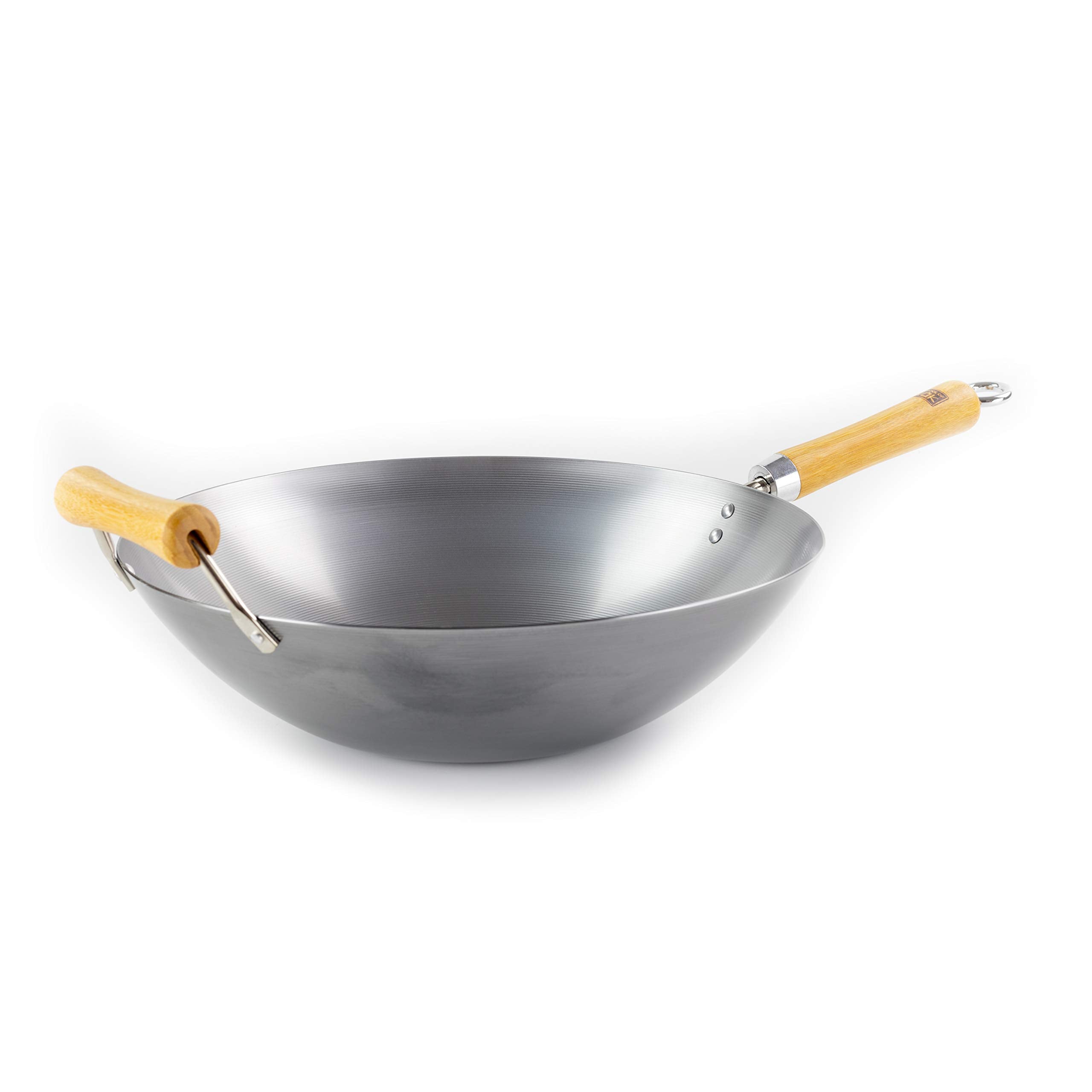 School Of Wok - 14''/36Cm Carbon Steel Wok