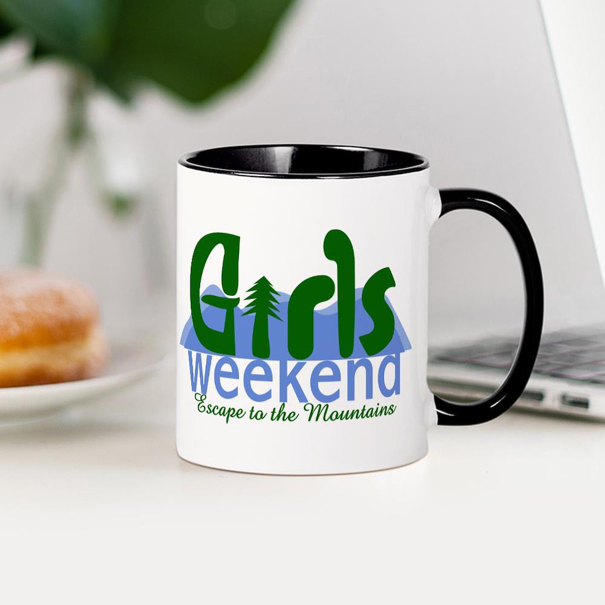 CafePress Mountain Girls Weekend Mug 11 oz (325 ml) Ceramic Coffee Mug