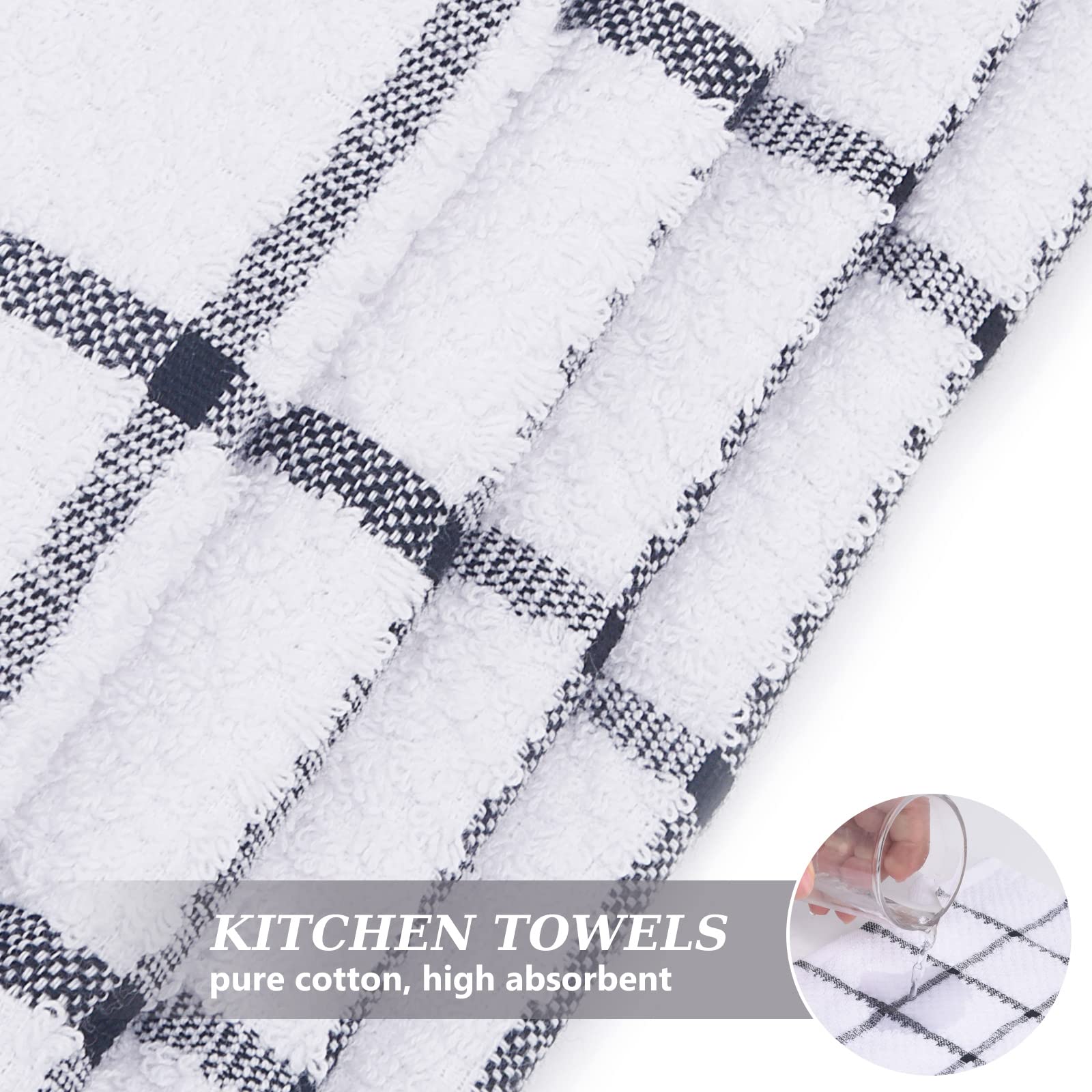 Oven Mitts And Pot Holders Set With Kitchen Towels And Dishcloths, 500 Degree Heat Resistant Oven Gloves And Hot Pads, Premium S