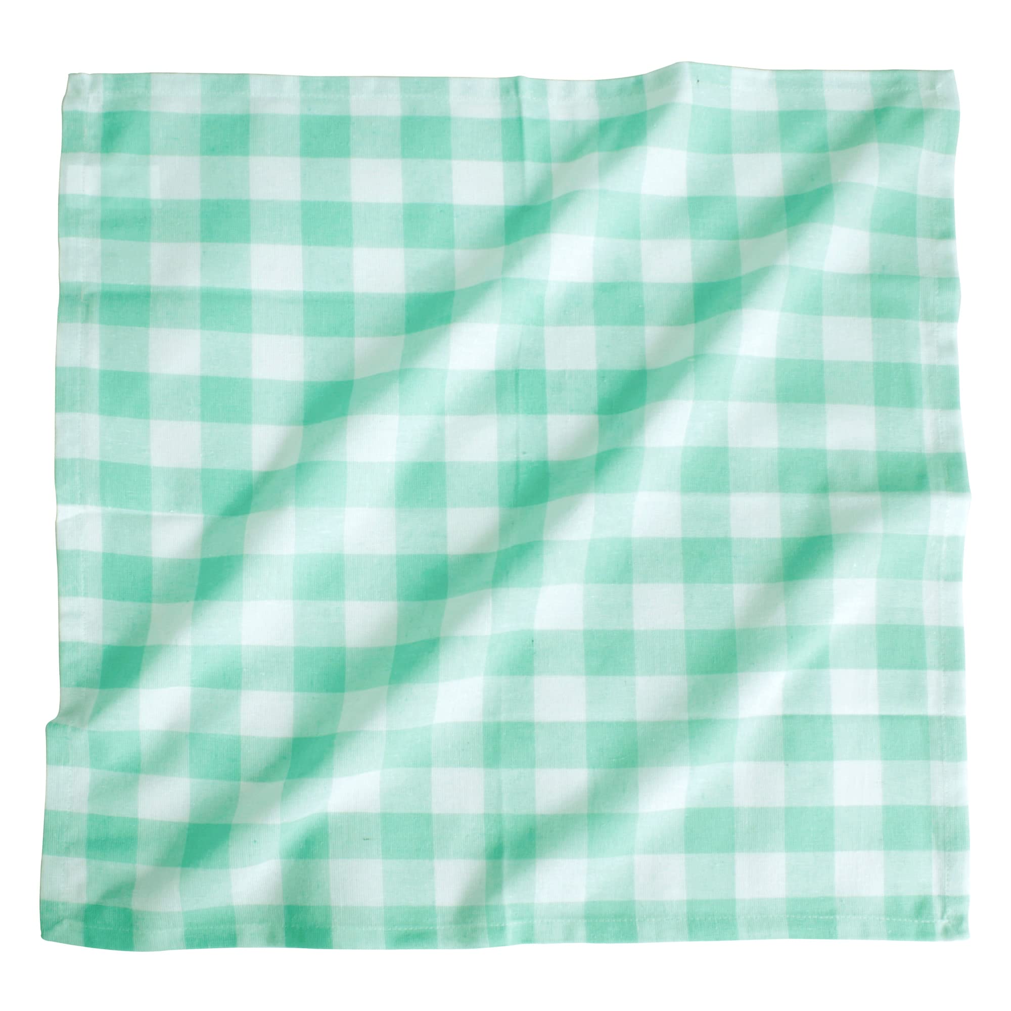 Fingercraft Dinner Cloth Napkins, Everyday Use, Premium Quality,Cotton Buffalo Plaid, Set Of 12, 20X20 Inch, Oversized Napkins C