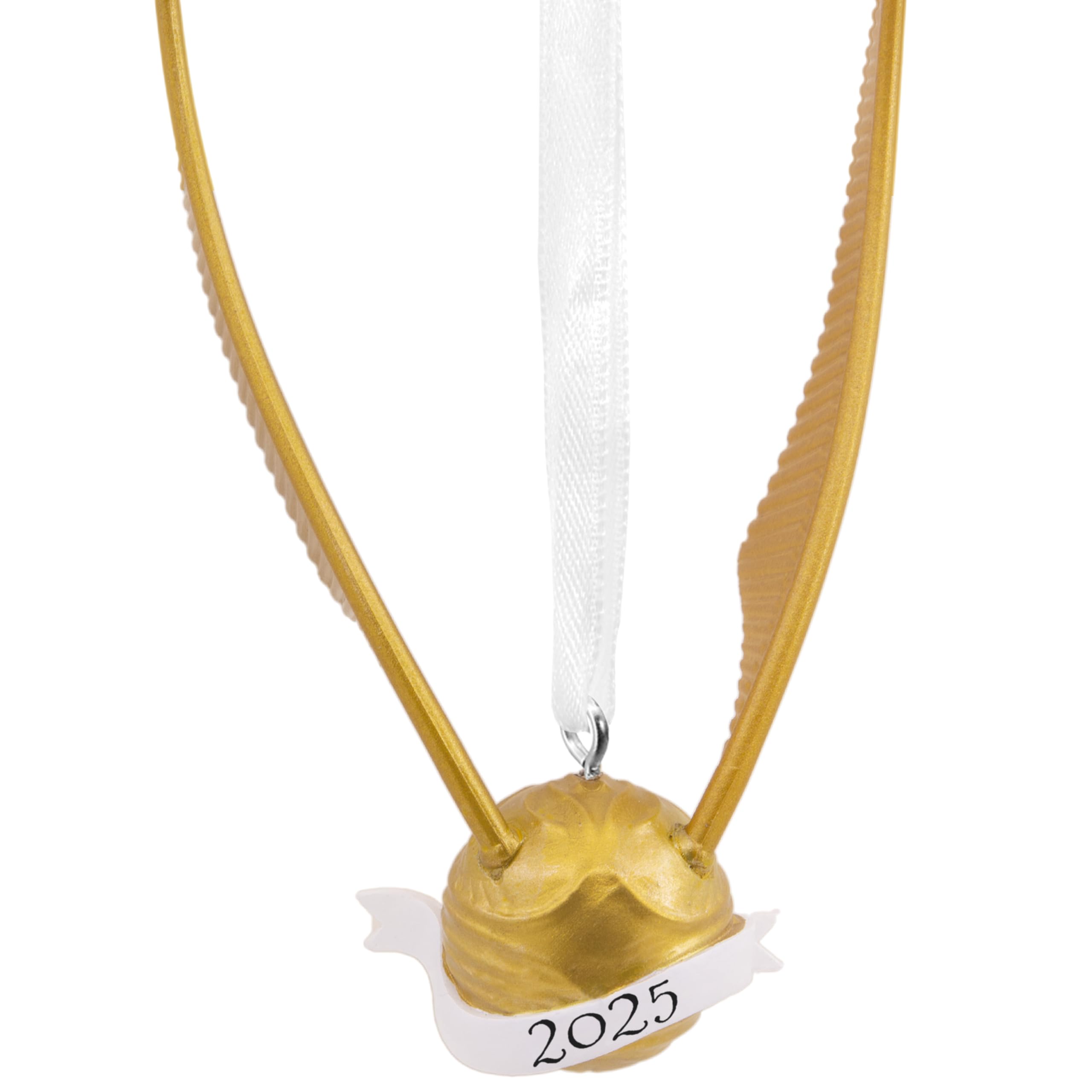 Hallmark Harry Potter Golden Snitch 2025 Christmas Ornament, Gifts for Harry Potter Fans
