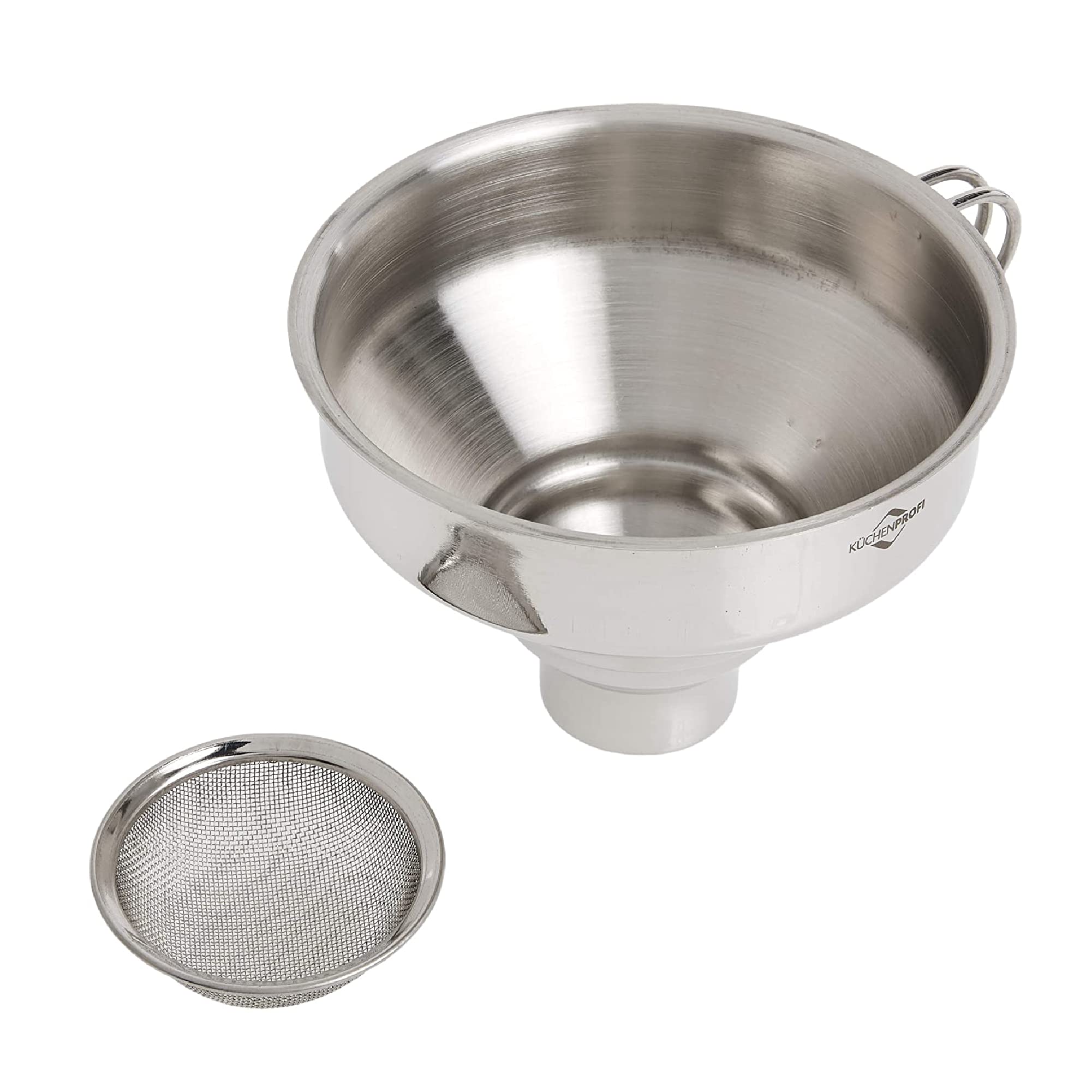 Kchenprofi 18/10 Stainless Steel Funnel With Filter,Silver, 5 Inches