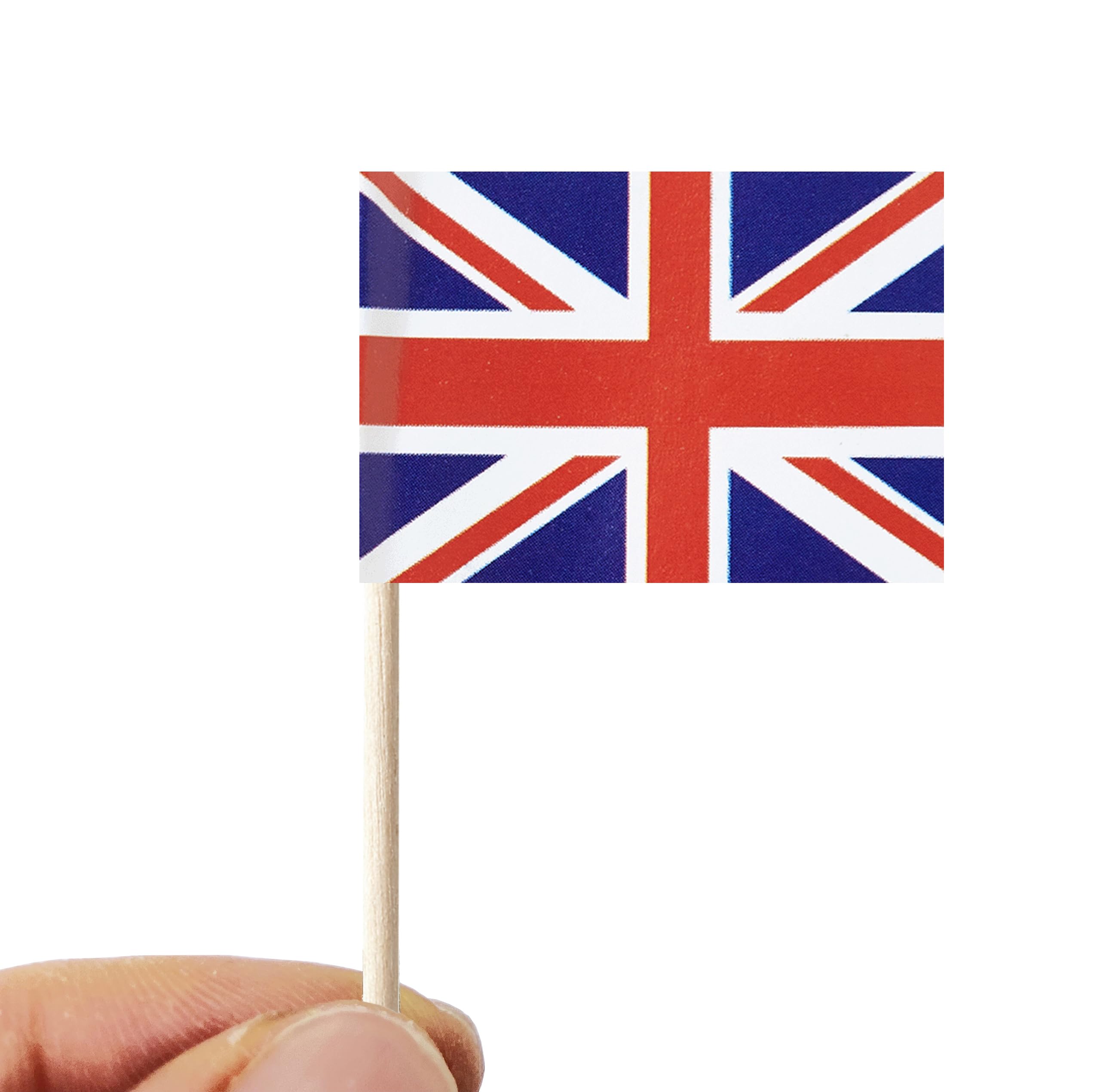 Stidsds Europe European 44 Countries Toothpick Flags Mini Small Country National Cupcake Toppers Stick Flag World International