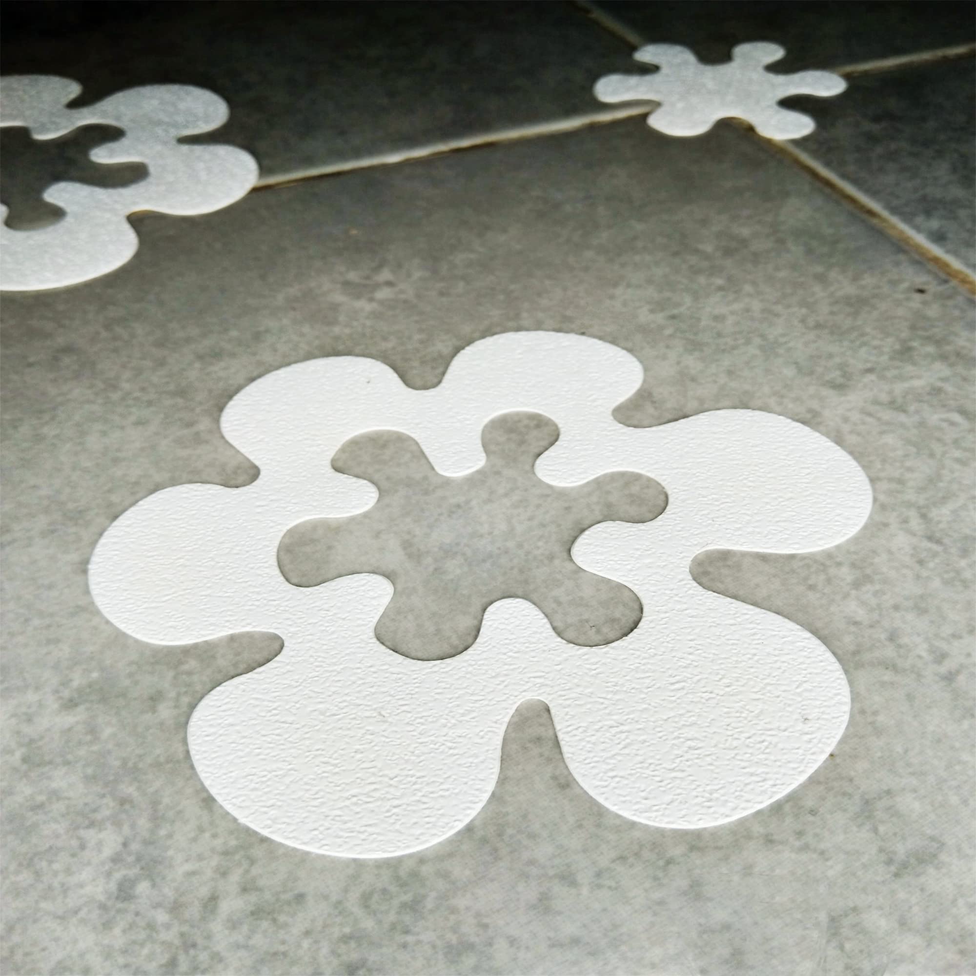 Compac Home Select Safe-T-Shapes, Large, White Daisy 14 Count