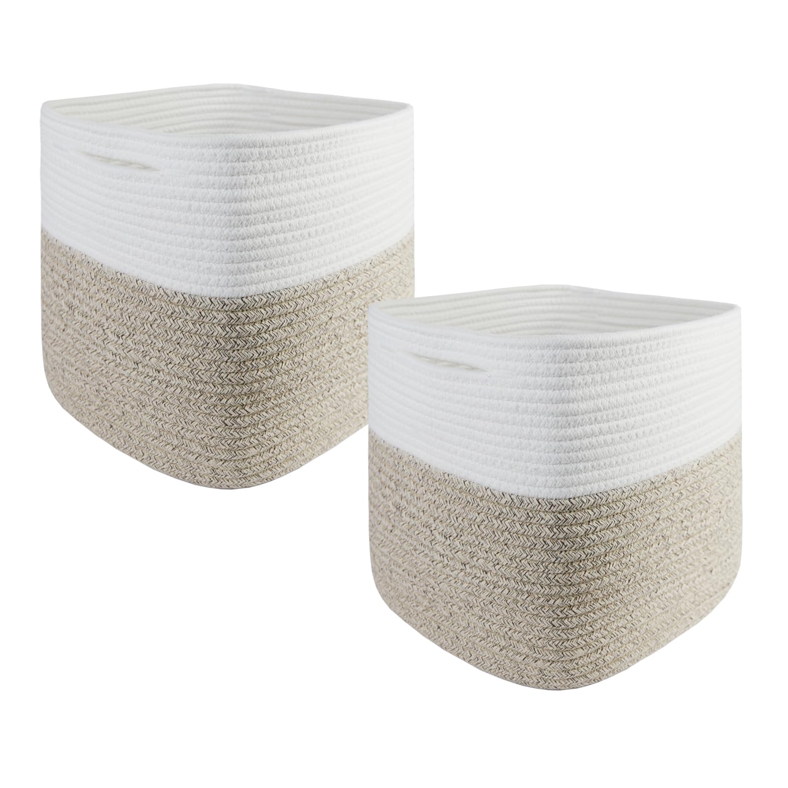 Childishness Ndup Woven Storage Cubes Baskets For Shelves,Baby Toy Basket For Shelves - Stylish Storage Baskets For Organizing,