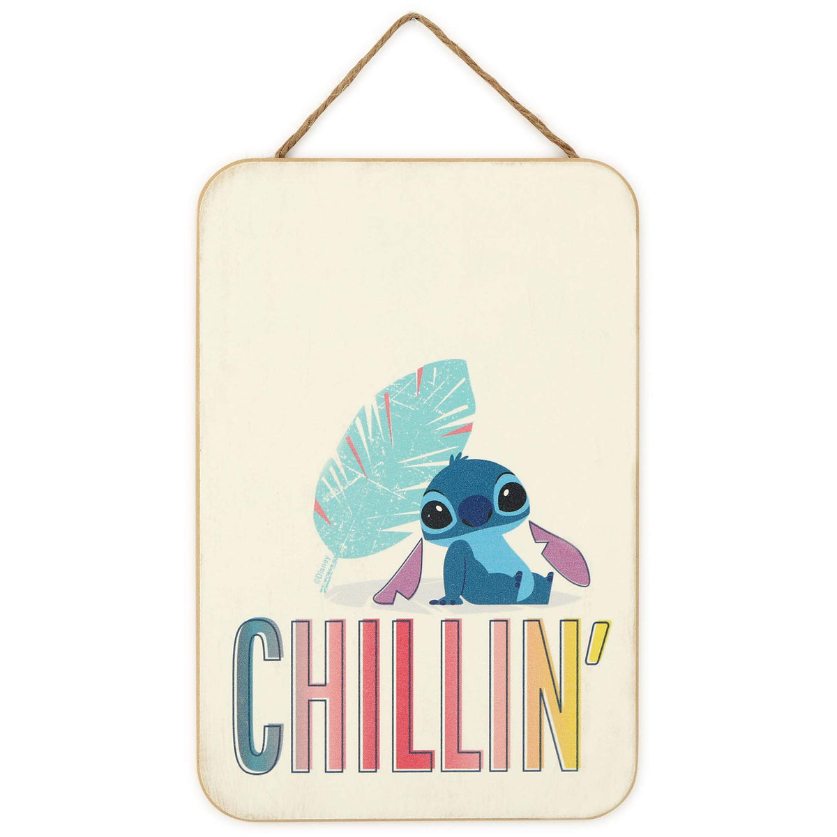 Open Road Brands Disney Lilo And Stitch Wall Art - Stitch Chillin' Han ...