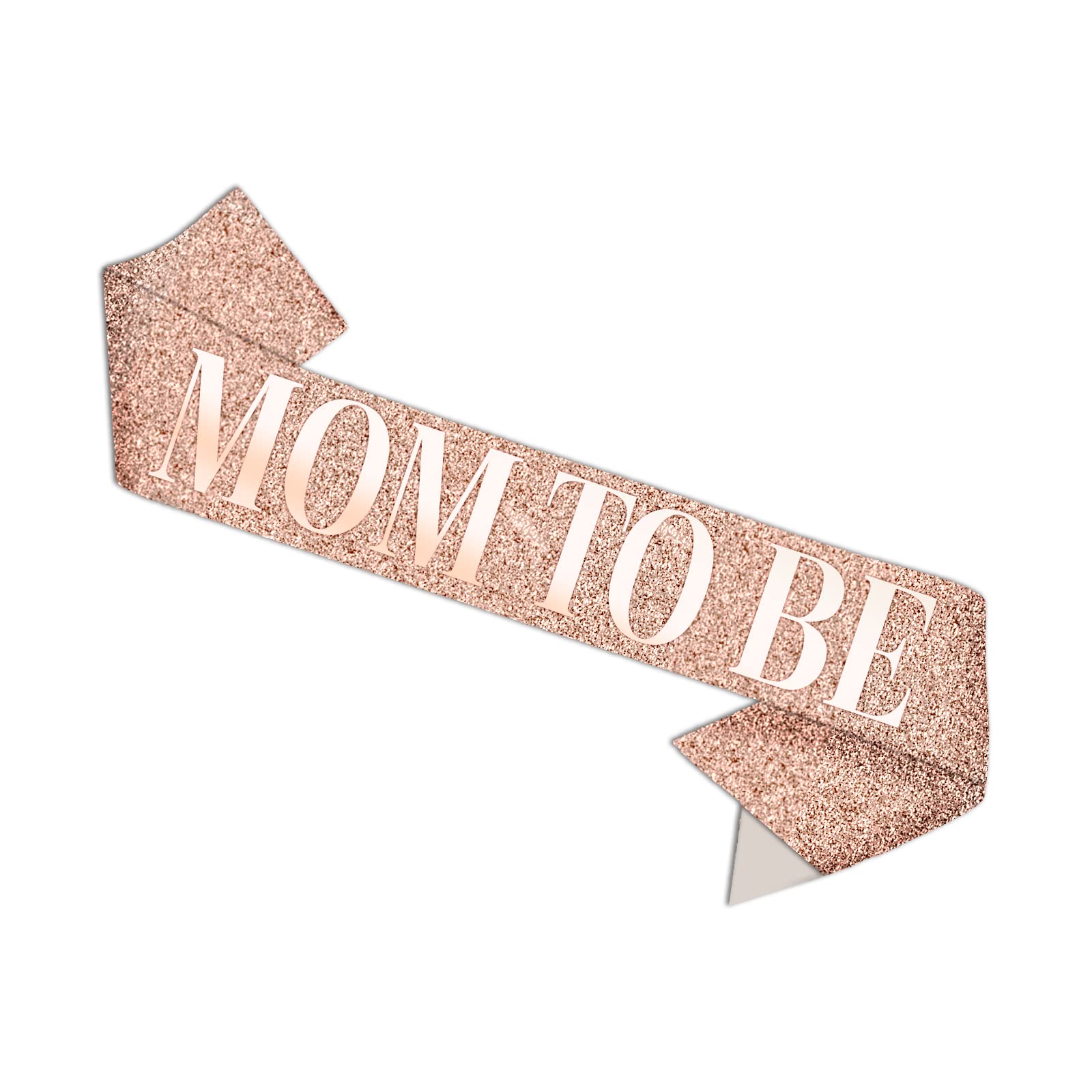 Magicshop4U Mom To Be Sash - Mom To Be Rose Satin Sash - Baby Shower Decorations, Gender Reveal, Welcome Baby, Baby Sprinkle, Ba