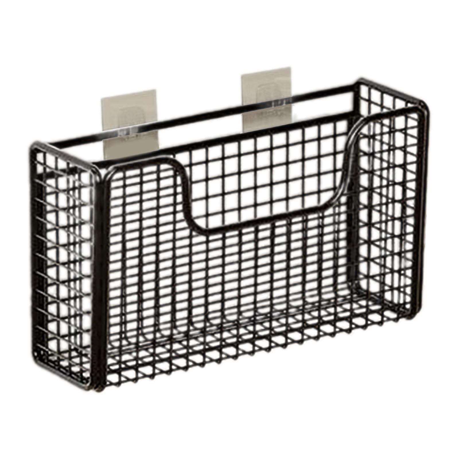 Ecomistiq Kitchen Cabinet Door Organizer Pantry Organizer Rack For Home Bedroom Pantry Black S|Spice Racks|Racks & Holders|Kitch