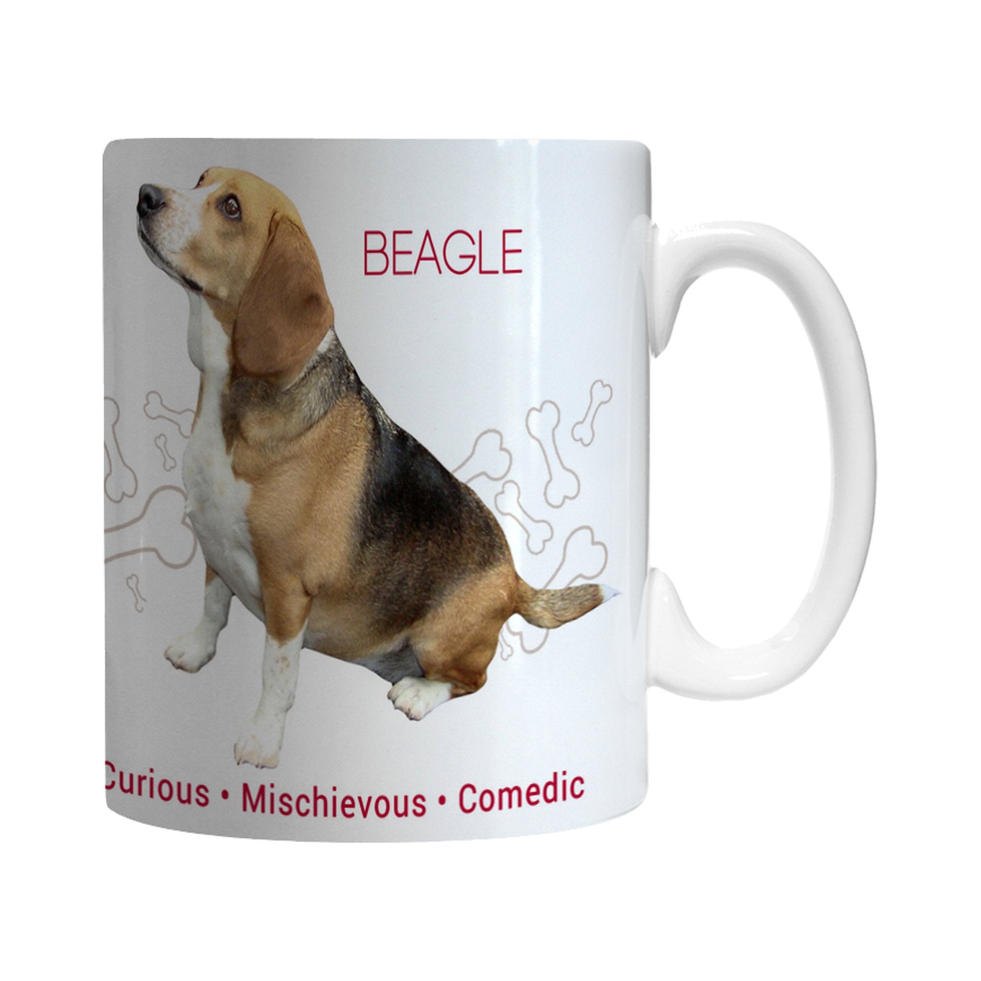 Boelter Brands Beagle Ceramic Mug, 11-ounce