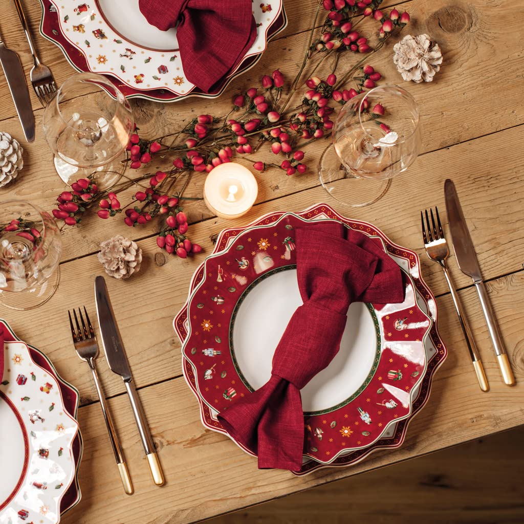 Villeroy & Boch Delight Dinner Plate Red