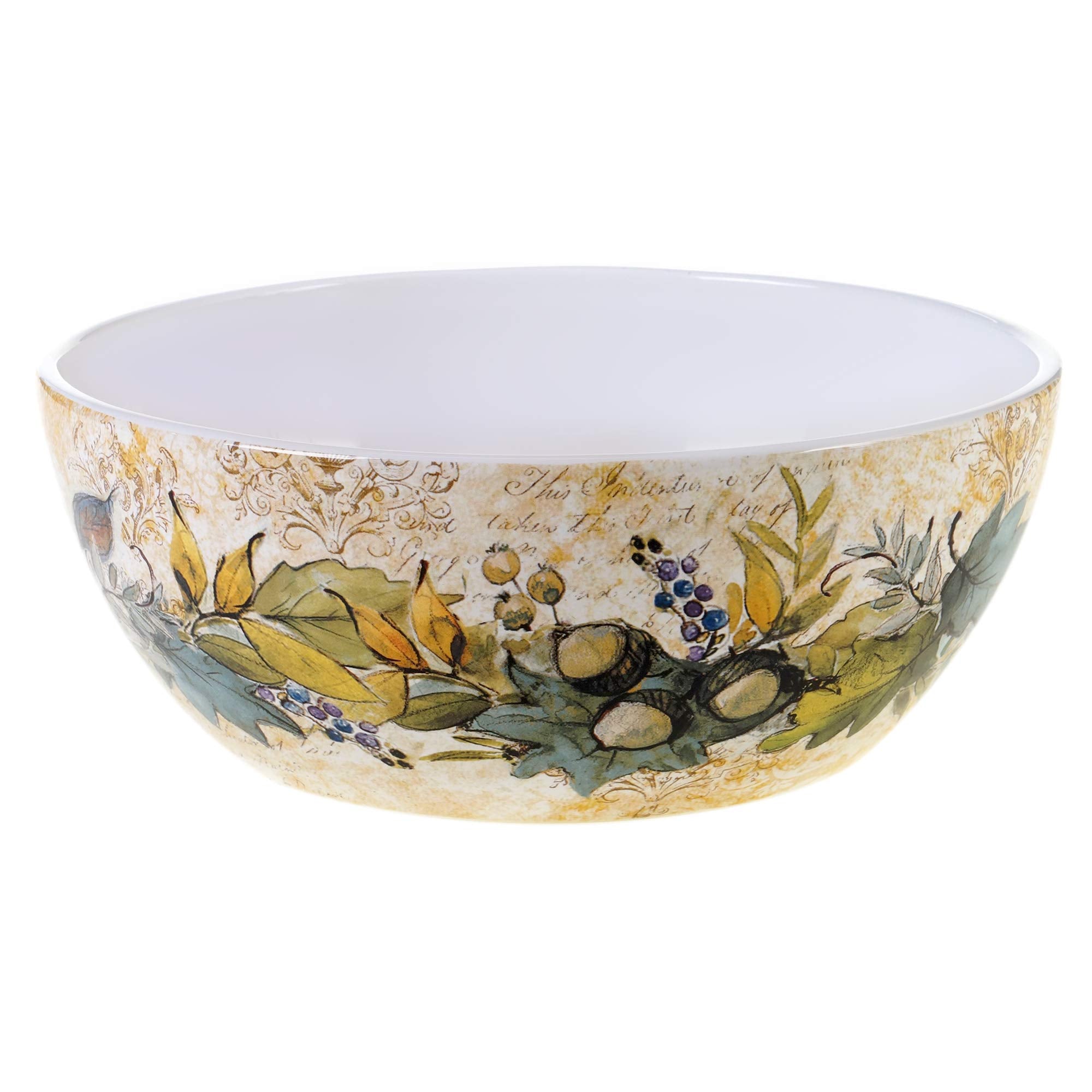 Certified International Harvest Gatherings Deep Bowl, Multicolor