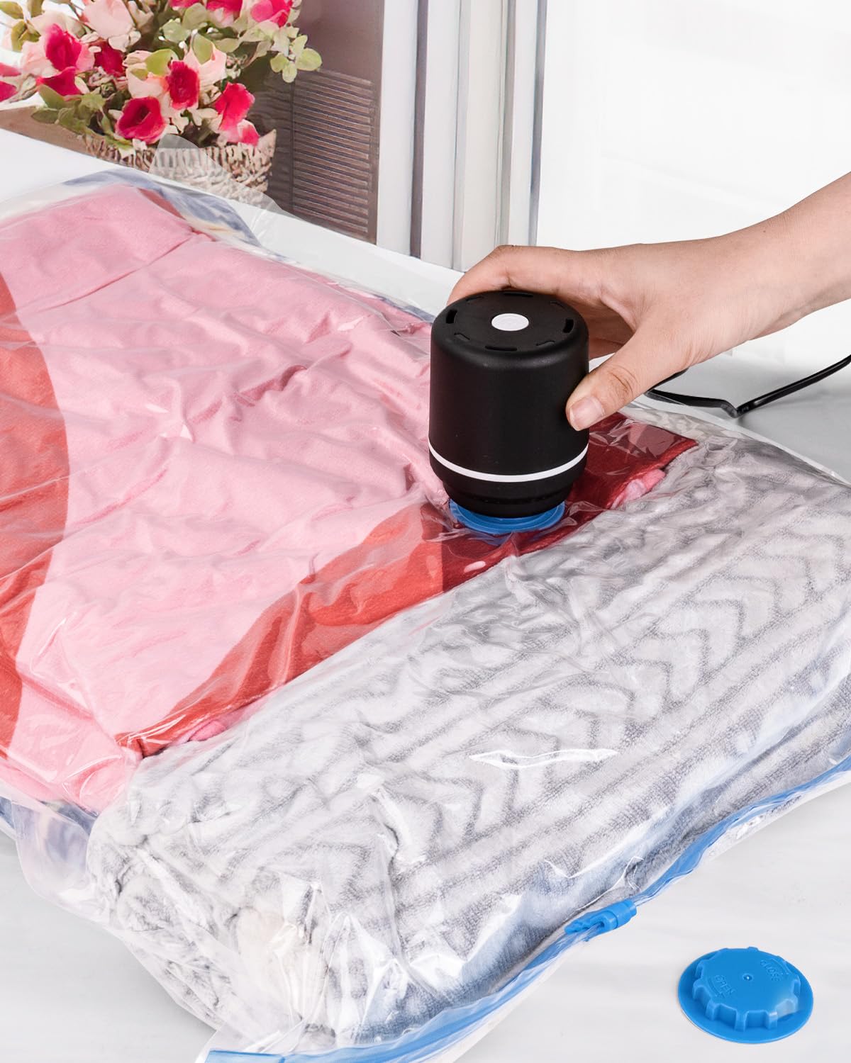 Vacuum Storage Bags 12 Pack Vacuum Sealed Bags For Clothing Vacuum Seal Bags Space Saver Bags Compression Bags Vacuum Bags For T