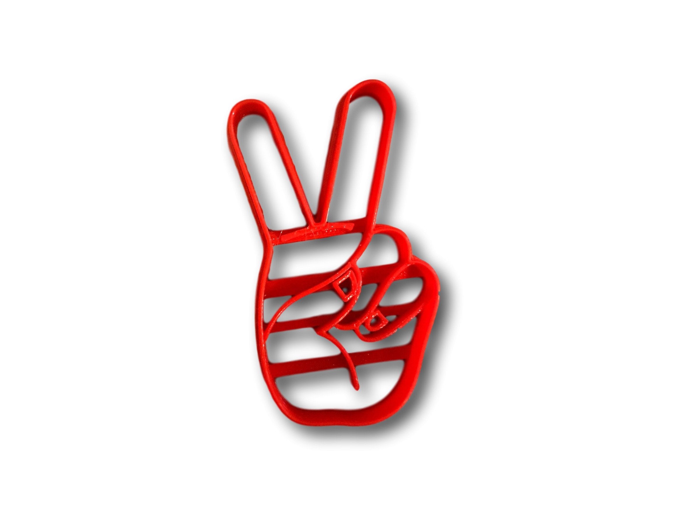 Victory/Peace Sign Cookie Cutter