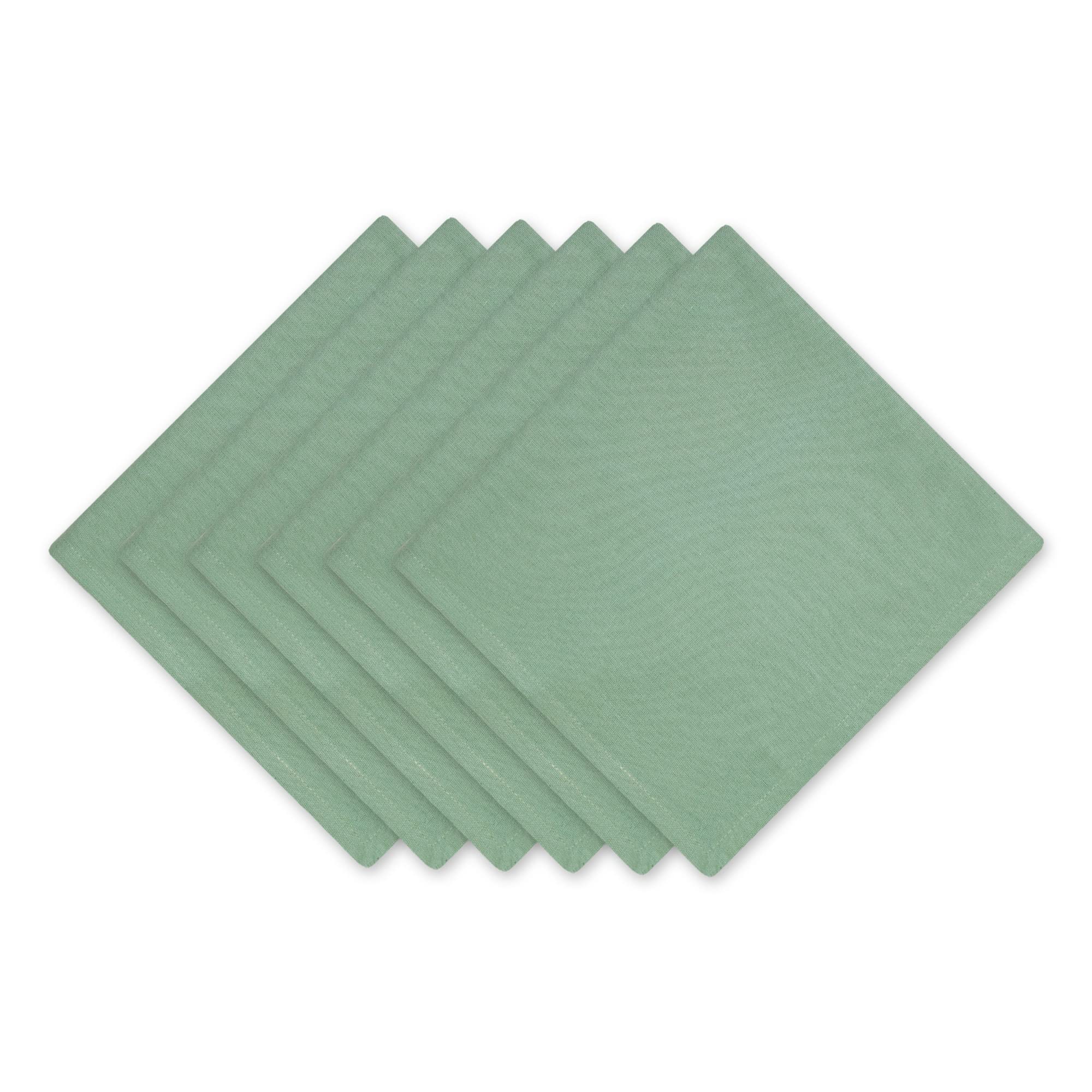 JADEITE SOLID NAPKIN SET/6