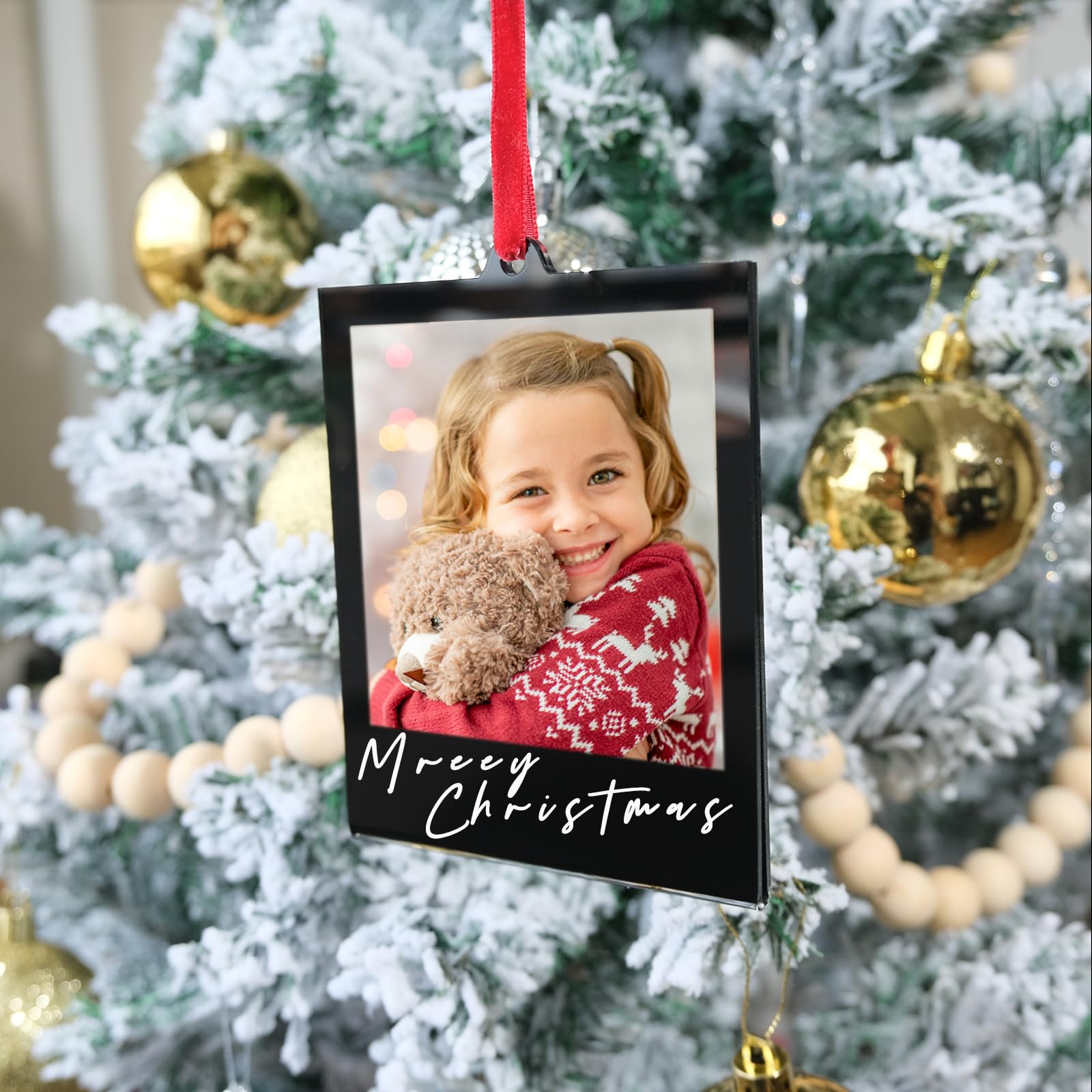 6 PCS Polaroid Film Photo Frame Ornaments 3.5 * 4.25inch Polaroid Picture Frame Display With Writing Space,Double-Sided instax m
