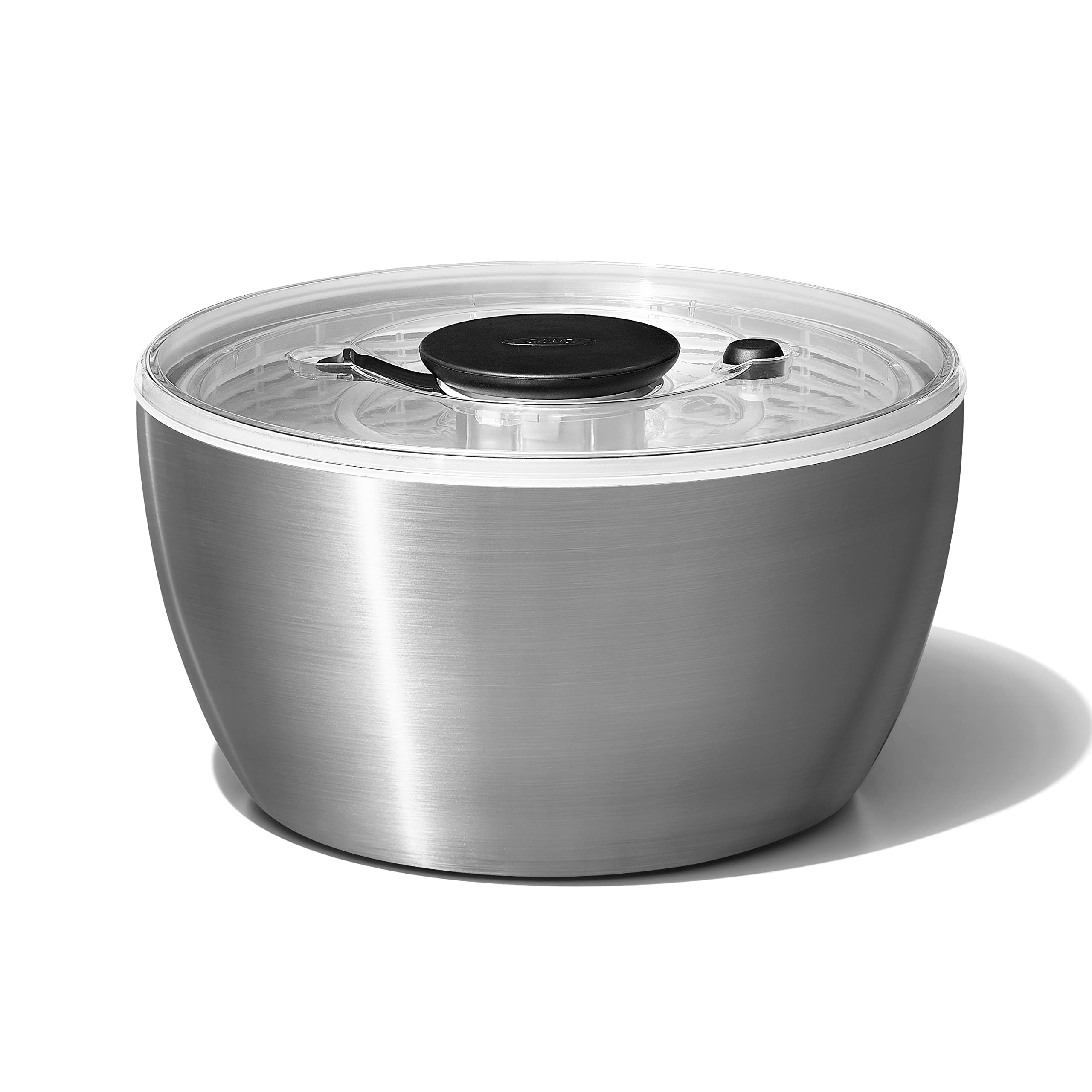 OXO Good Grips Stainless Steel Salad Spinner, 6.34 Qt.