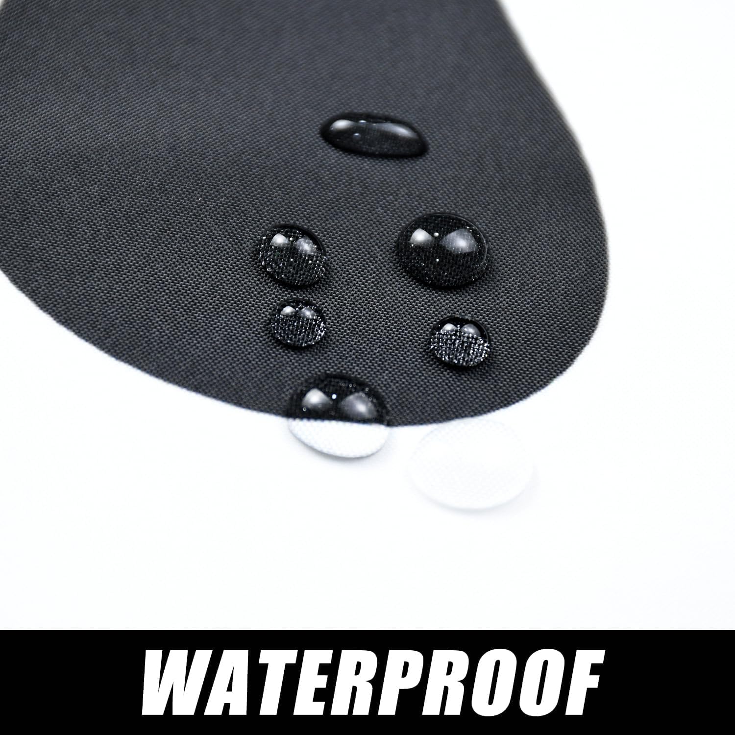 Riepoiia Black And White Shower Curtain Water Drop Shower Curtain For Bathroom Waterproof Polyester Fabric Modern Shower Curtain