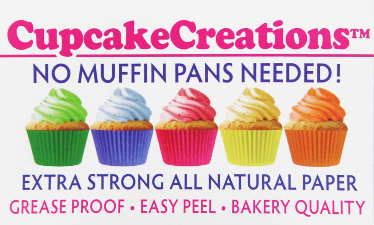 Cupcake Creations, Silver Cupcake Cases, 32