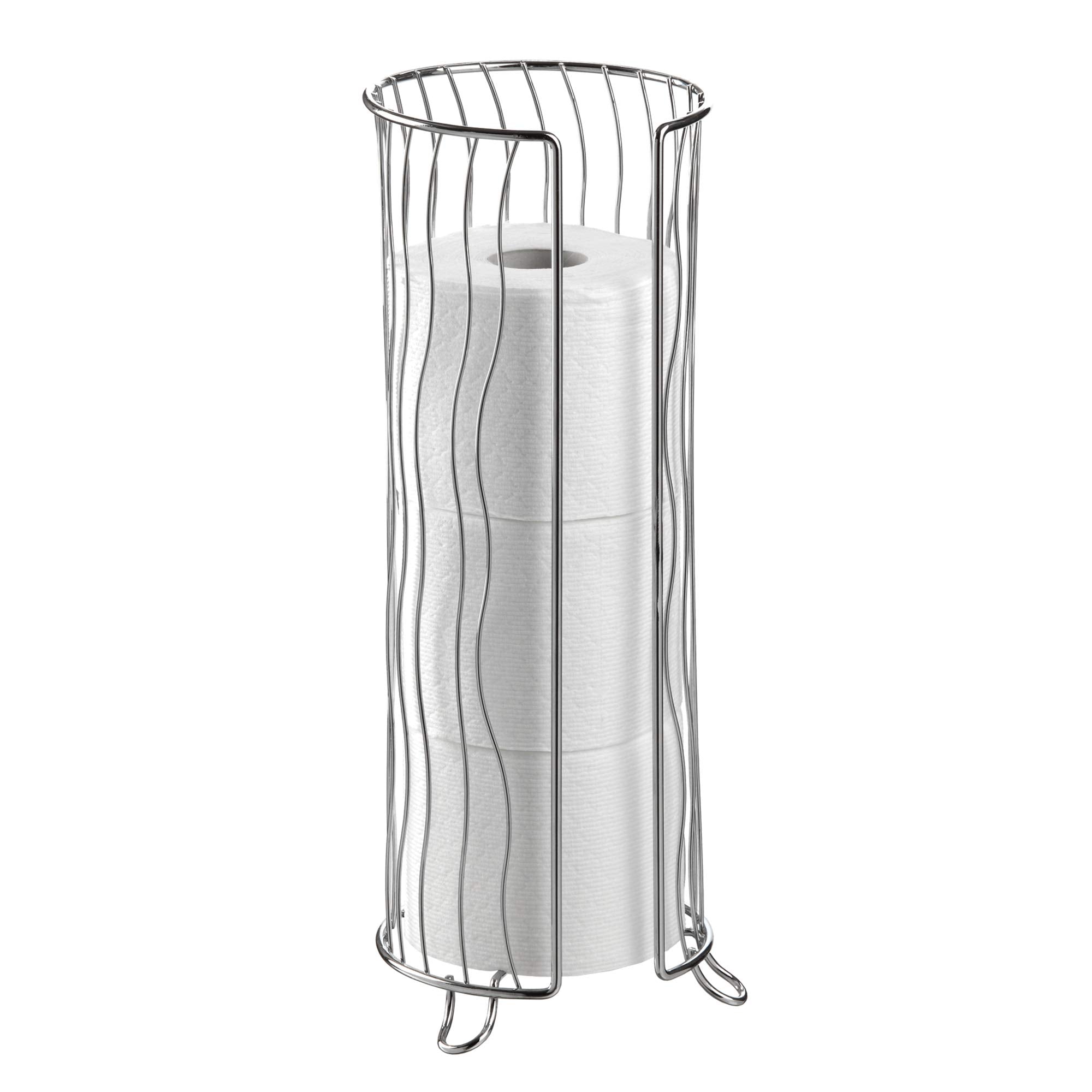 Better Living Products Wave Toilet Tissue Holder, No Size, Chrome