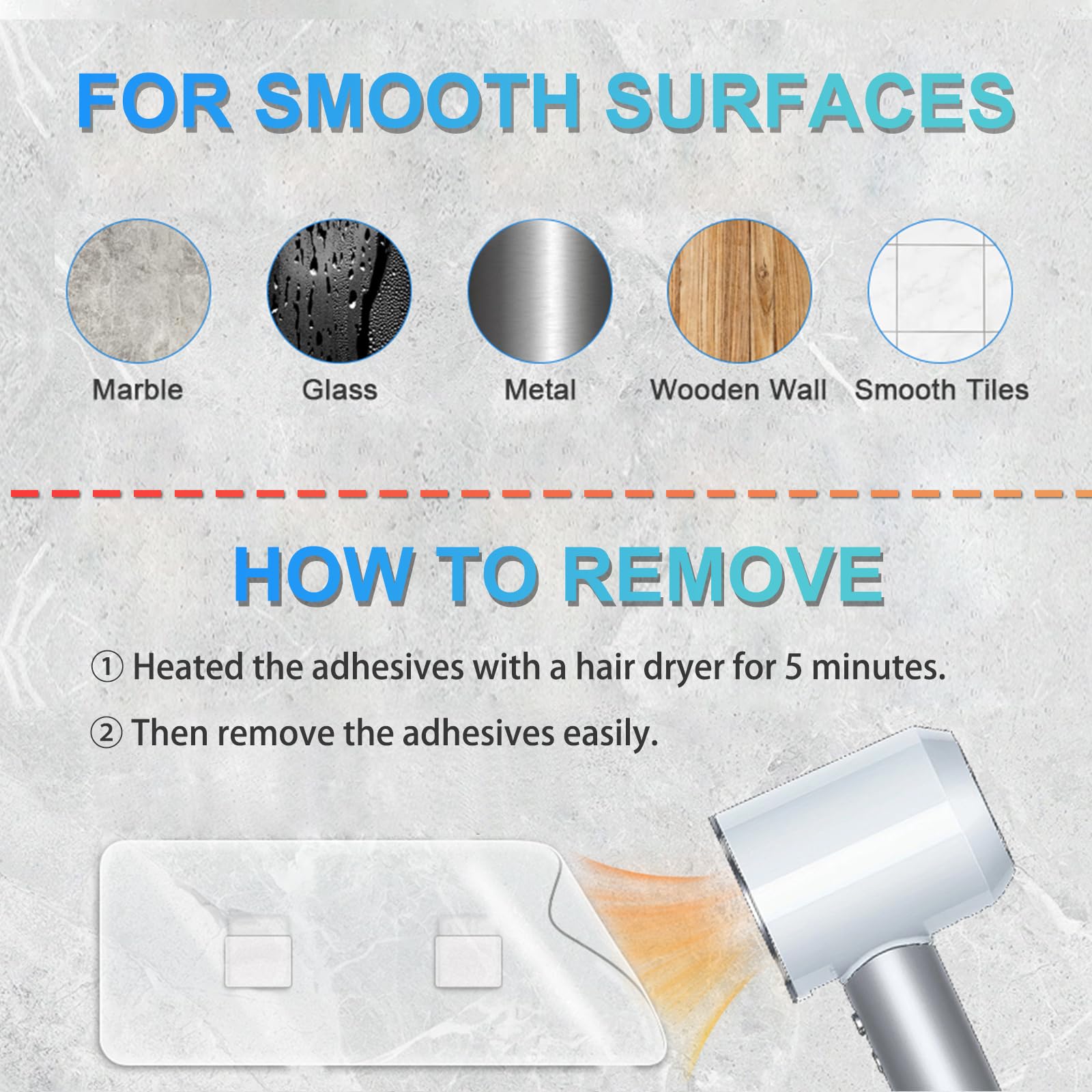 Kadolina Large Corner Shower Caddy Shelf, 2 Pack Adhesive Bathroom Shower Organizer Shelves, No Drilling Rustproof Wall Mounted