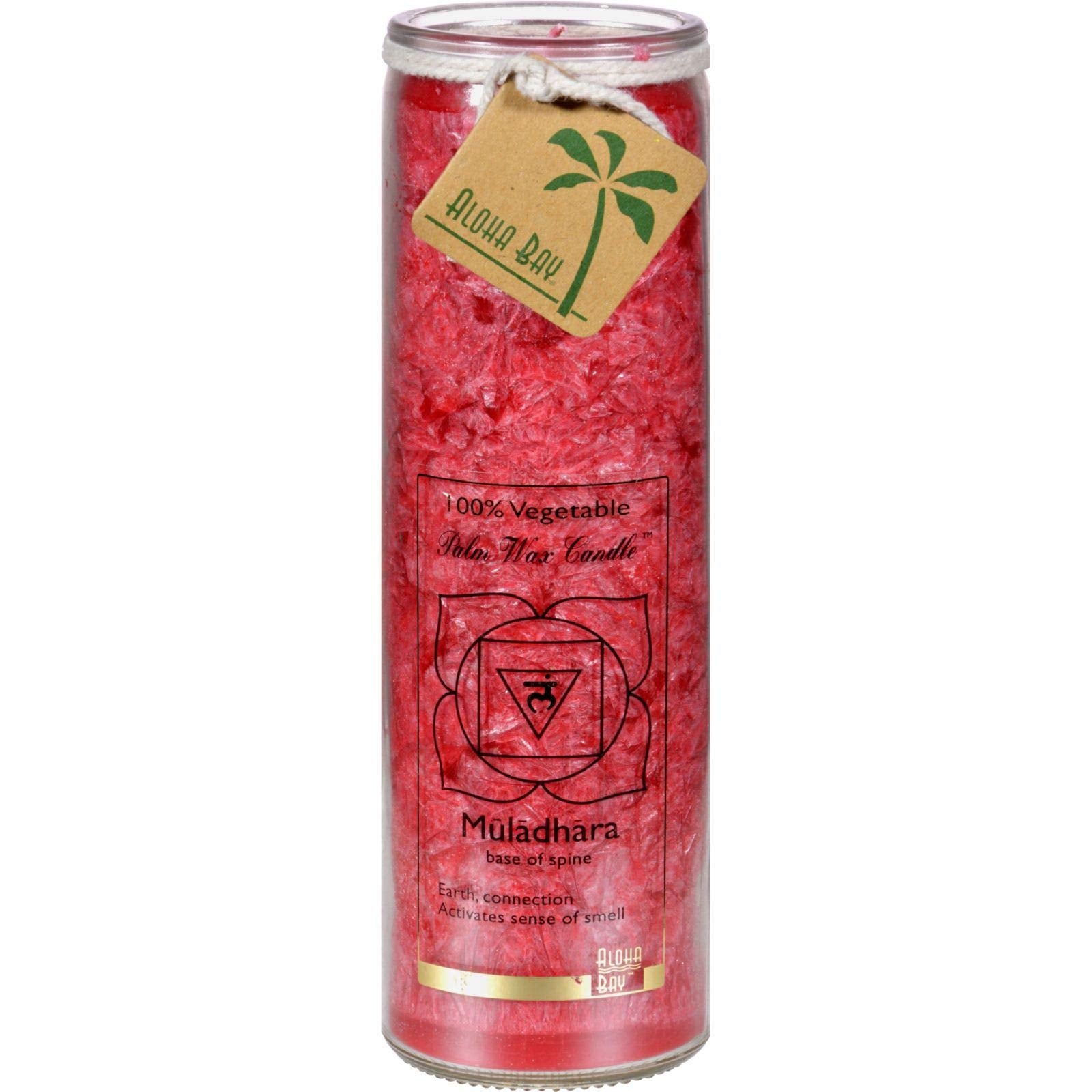 ALOHA BAY Chakra Jar Red, 1 EA