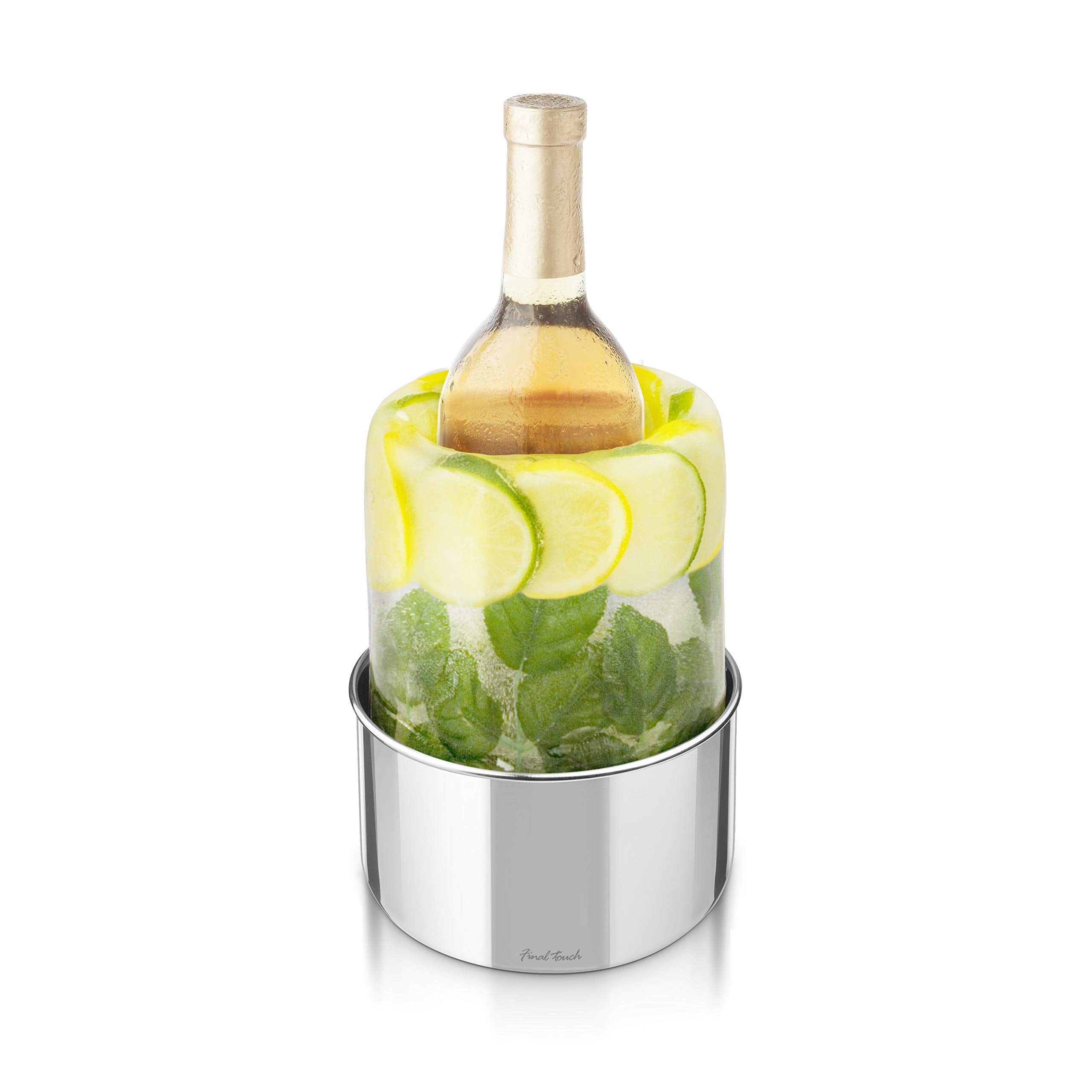 Final Touch Ice Bottle Chiller - Versatile Centerpiece For Special Events - Easy-To-Use And Long-Lasting Chill - Customize For A
