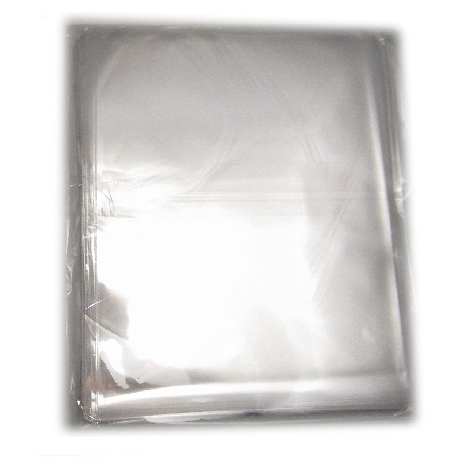 Mollensiuer 100Pcs 12X16 Clear Cello/Cellophane Bags Treat Bag For Bakery,Cookie, Candies, Party Favors