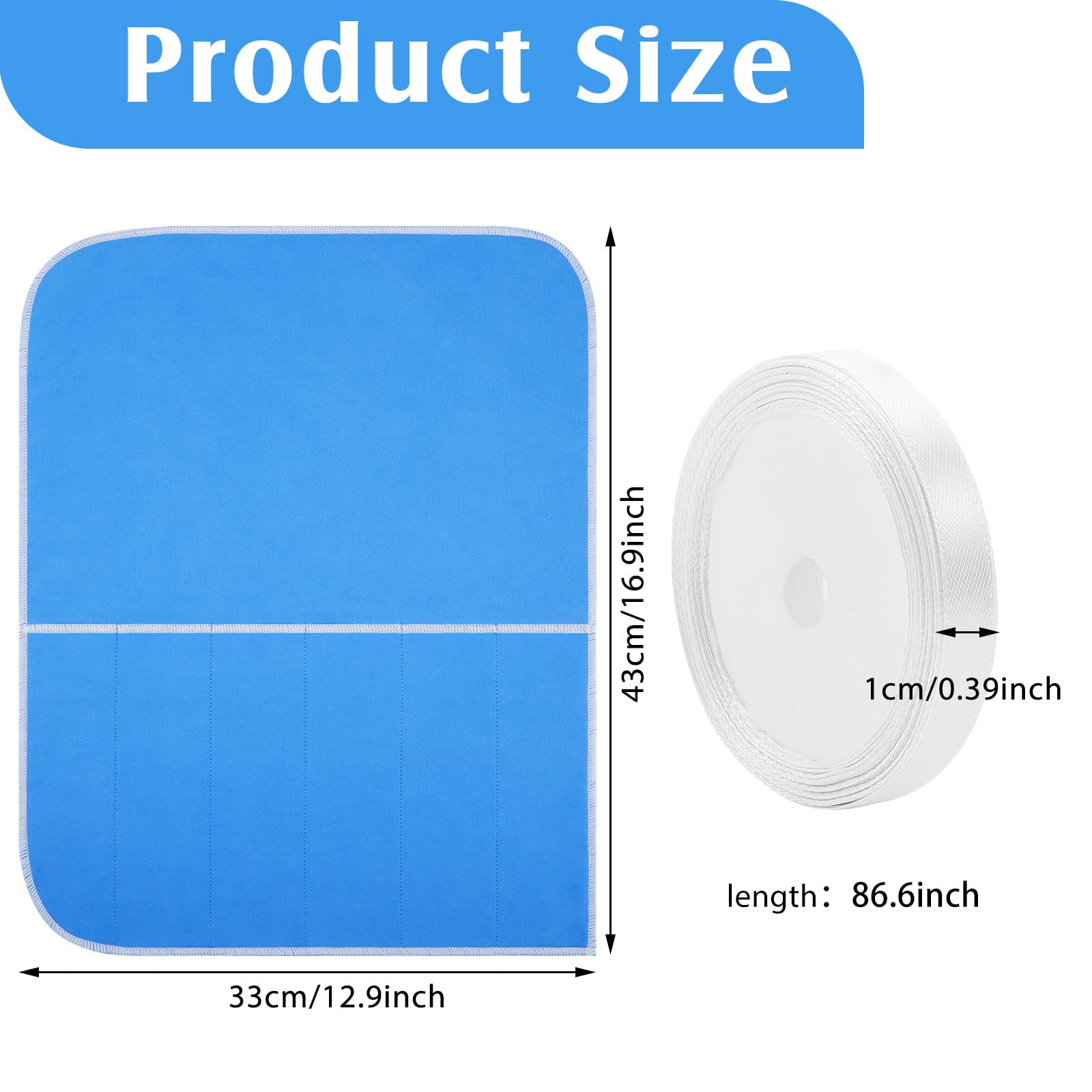 Silver Storage Bags Anti Tarnish Silver Protector Bags Blue Holder For Silverware Flatware Storage Organizer Silver Storage Clot