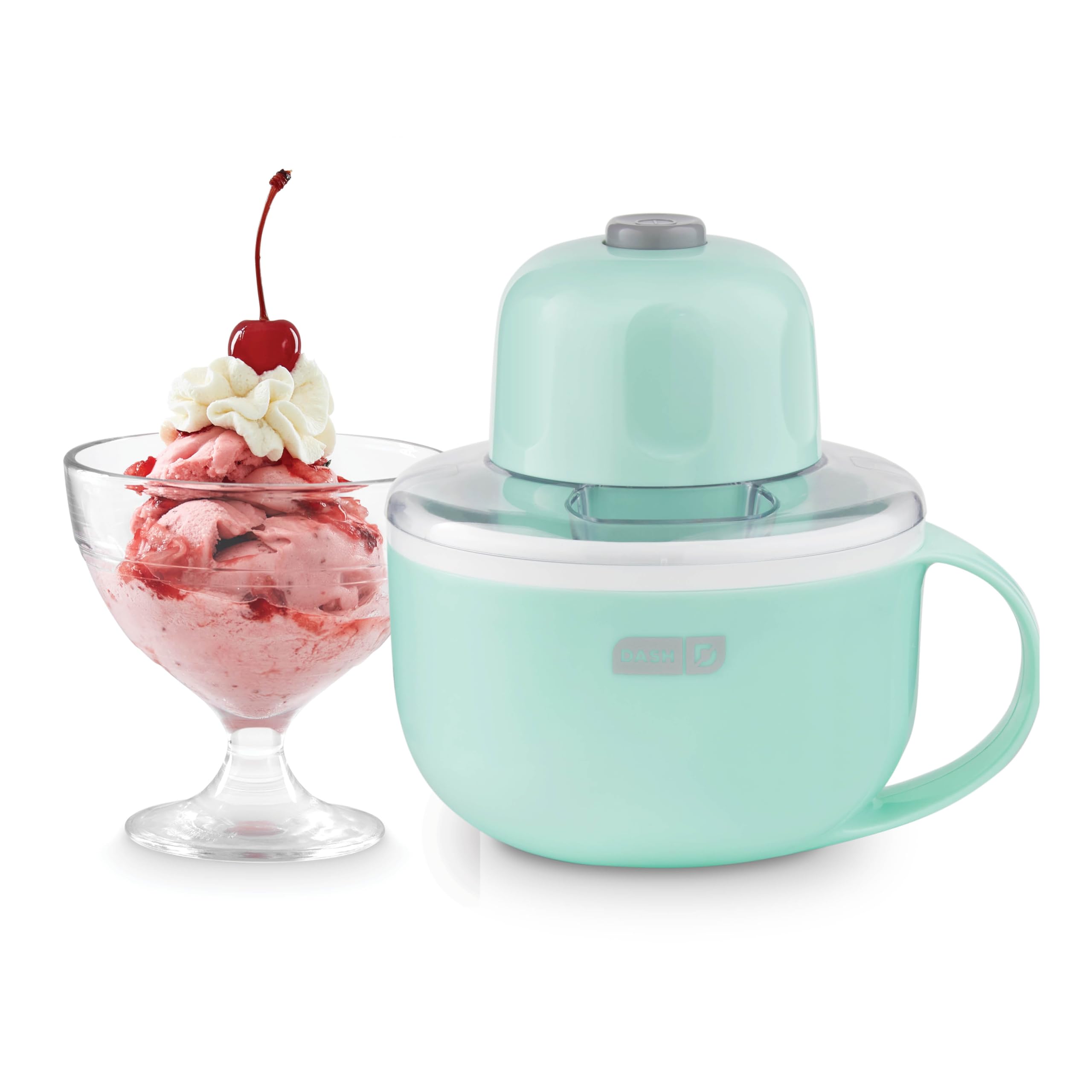 DASH My Mug Ice Cream Maker, for Ice Cream, Gelato, Sorbet, Frozen Yogurt, and Custom MixIns