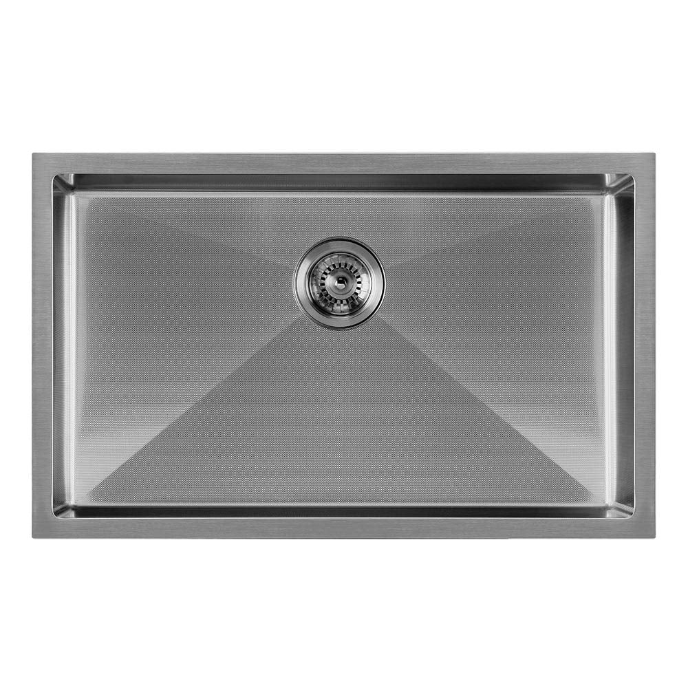 Whitehaus Whnpl2918-Gm Noah Plus Collection Kitchen Sink, Gunmetal