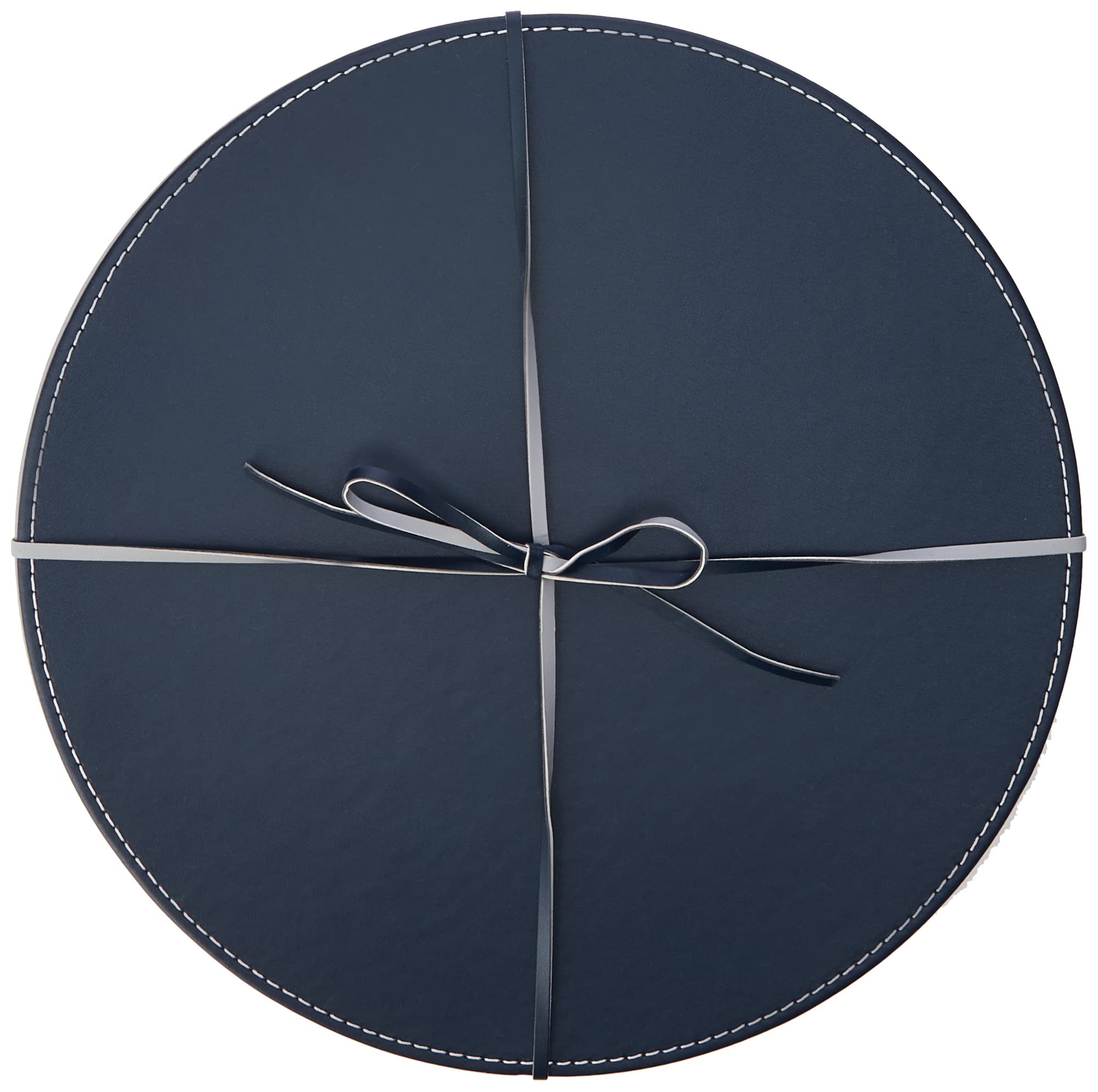 Creative Tops Round Placemats, 29 Cm, Grey/Navy 4