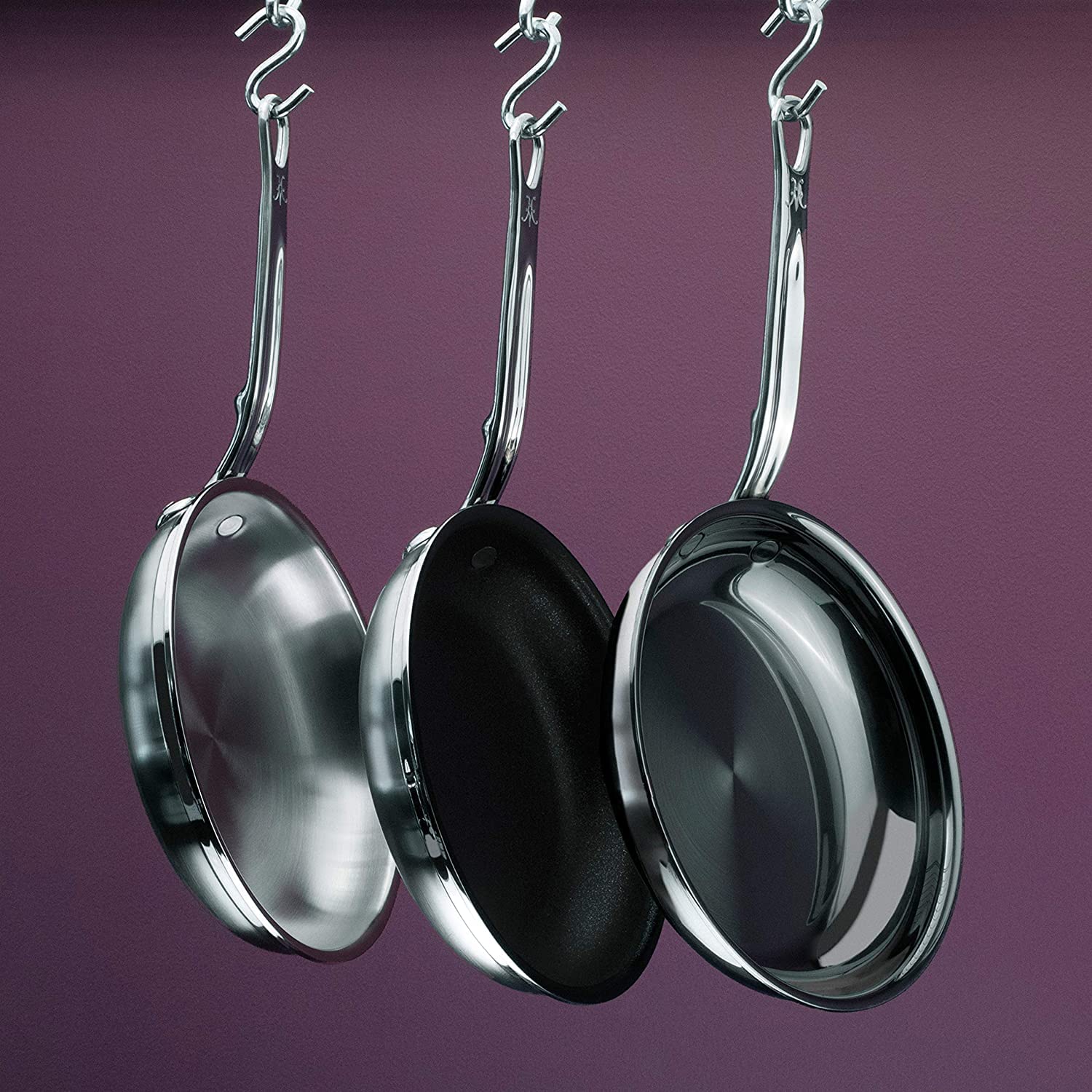 Hestan - ProBond Collection - Professional Clad Stainless Steel 4-Piece Starter Cookware Set
