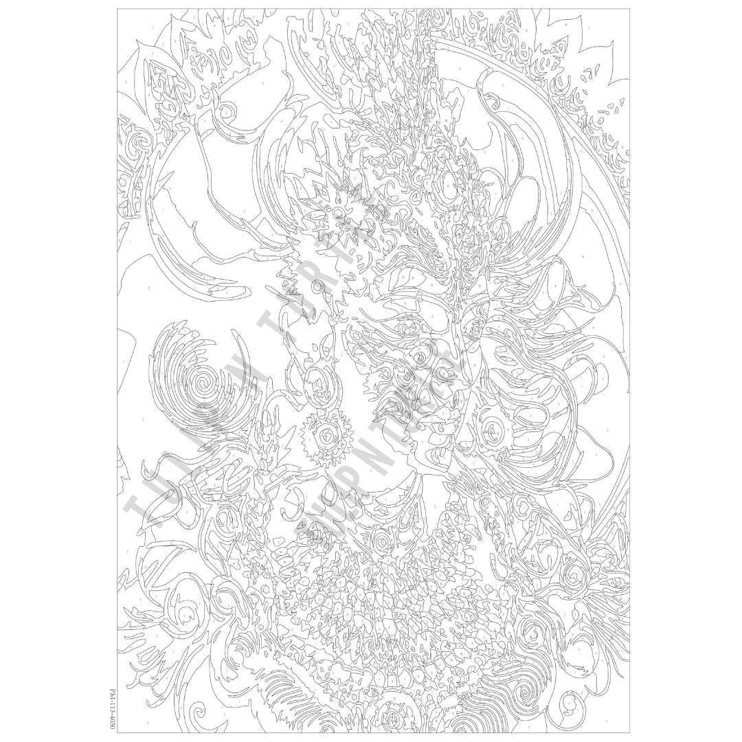 Tulip N Turtle Neelkanth Diy Acrylic Paint By Number Kit For Adults Kids Beginner Number Painting Kit Painting By Number Acrylic