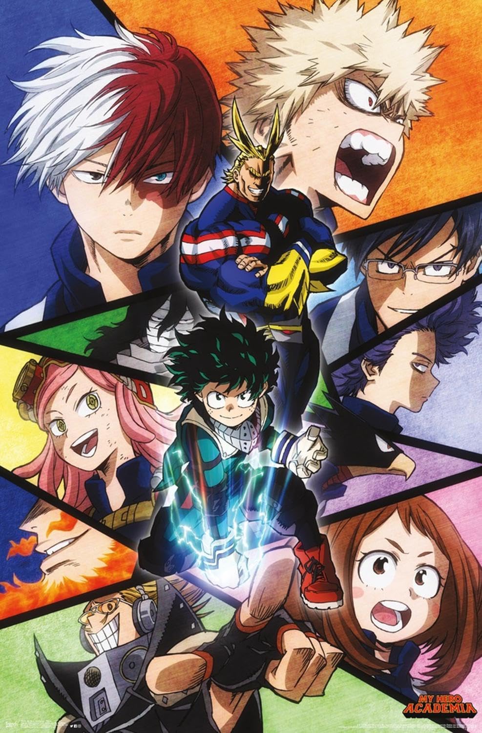 Trends International My Hero Academia: Season 2 - Key Art Wall Poster, 19L X 13W, Premium Unframed Version