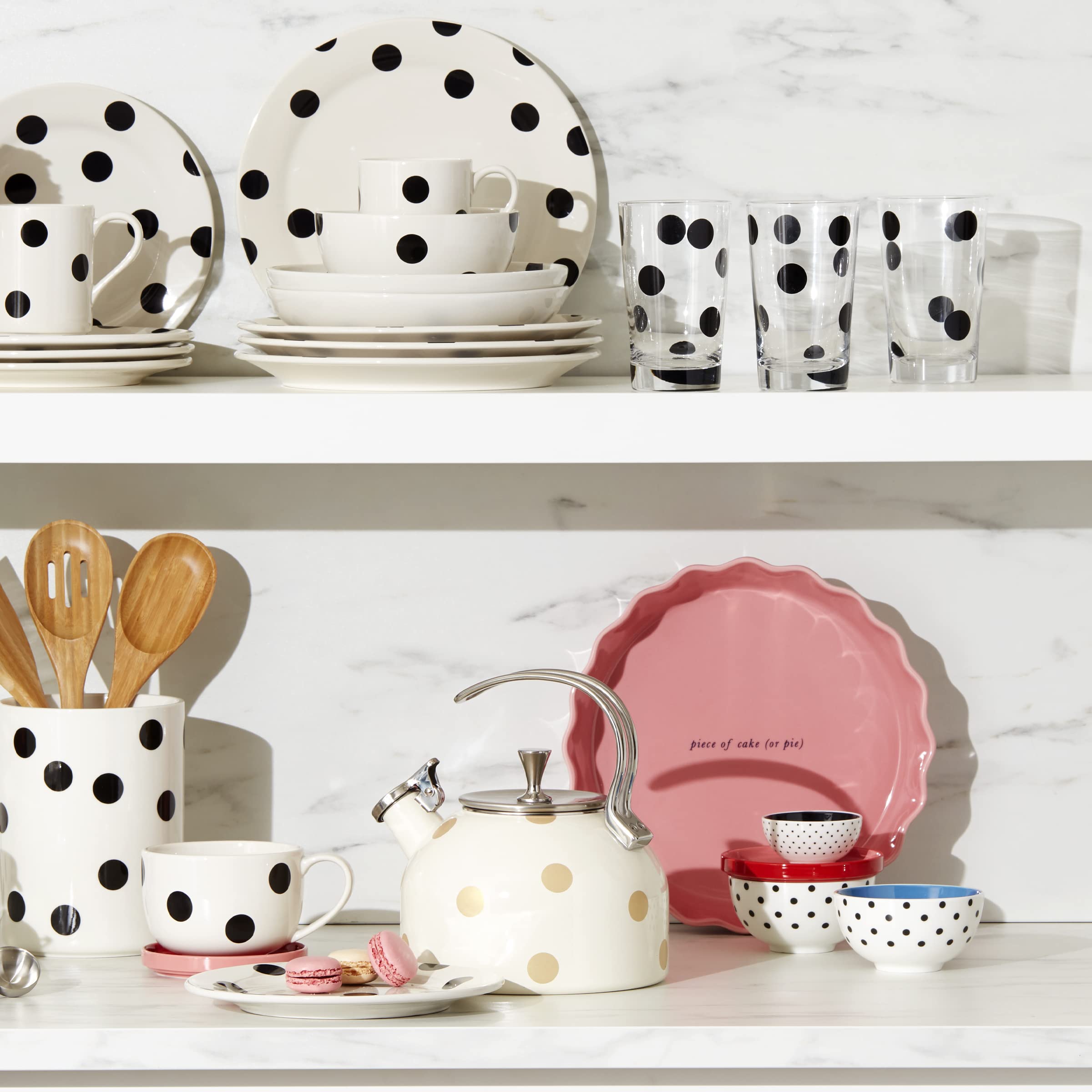 Kate Spade New York Make It Pop Pie Dish, One Size, Pink