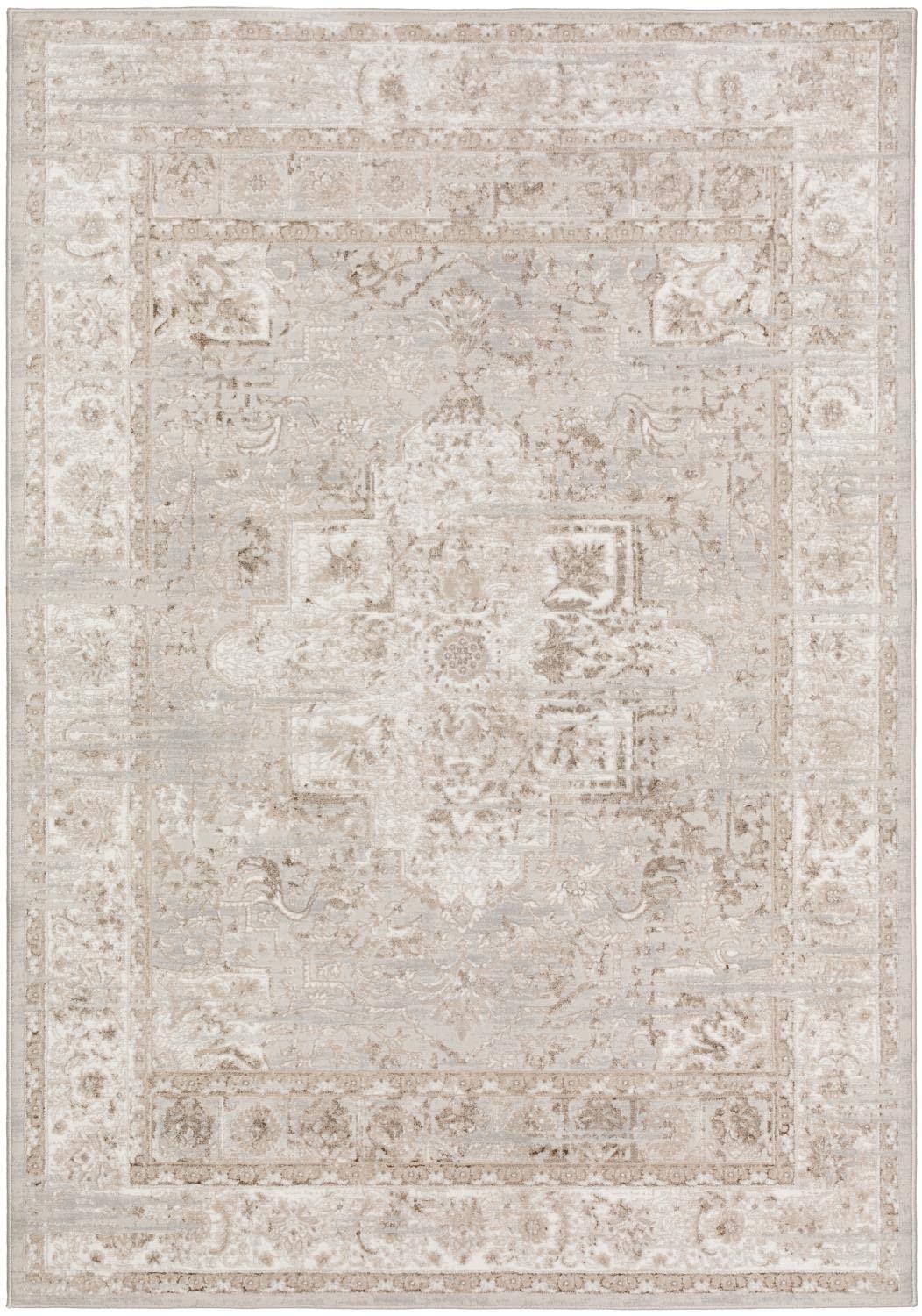 Addison Rugs Ansley AAS36 Taupe 32 x 51 Rectangle Soft Area Rug, Easy Clean, Non Shedding, Bedroom, Entry, Living Room, Dining