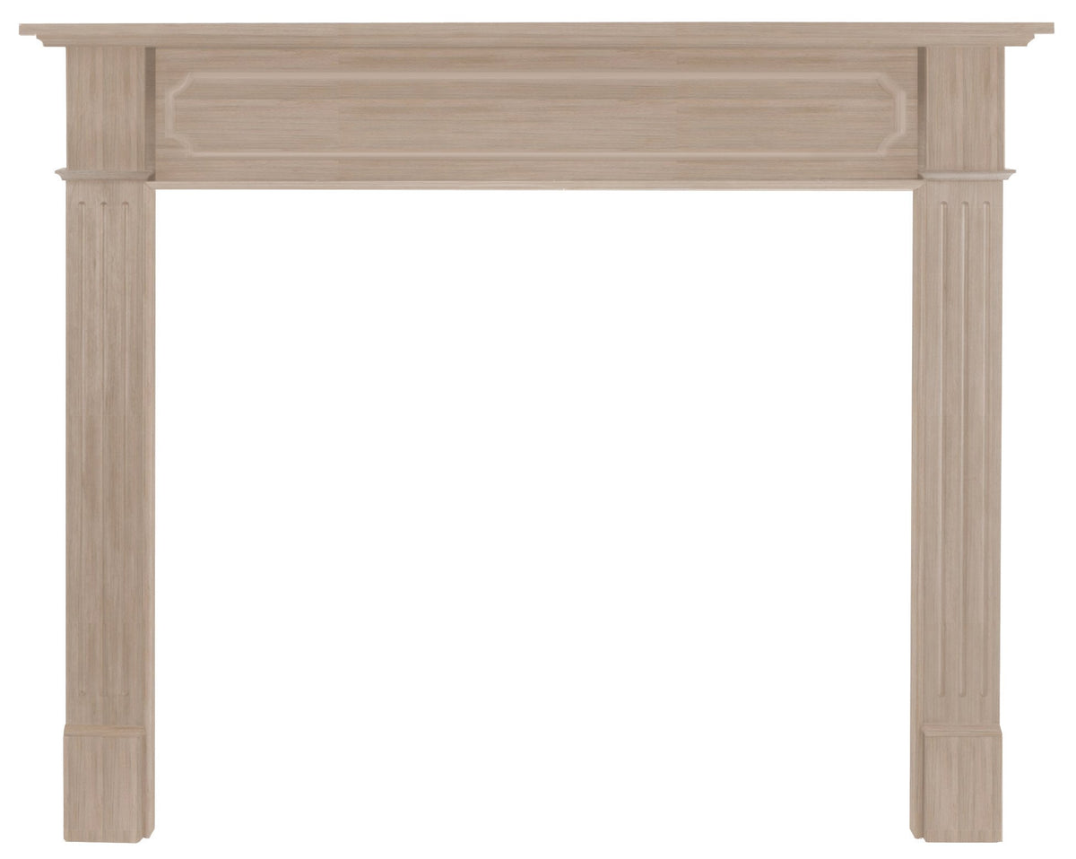 Pearl Mantels 111-50 Alamo Fireplace Mantel Surround, Interior Width 50'', Unfinished