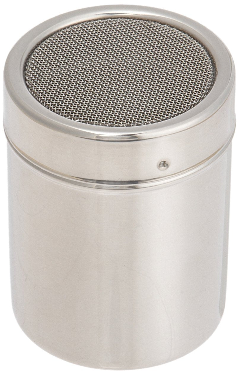 Ateco Stainless Steel Shaker, 4-Ounce Capacity With Fine Mesh
