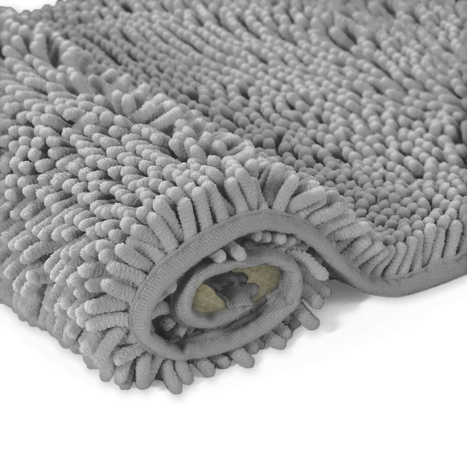 Luxurux Bathroom Rug Mat Set-Extra-Soft Plush Bath Mat Shower Bathroom Rugs Chenille Microfiber Material, Super Absorbent Light
