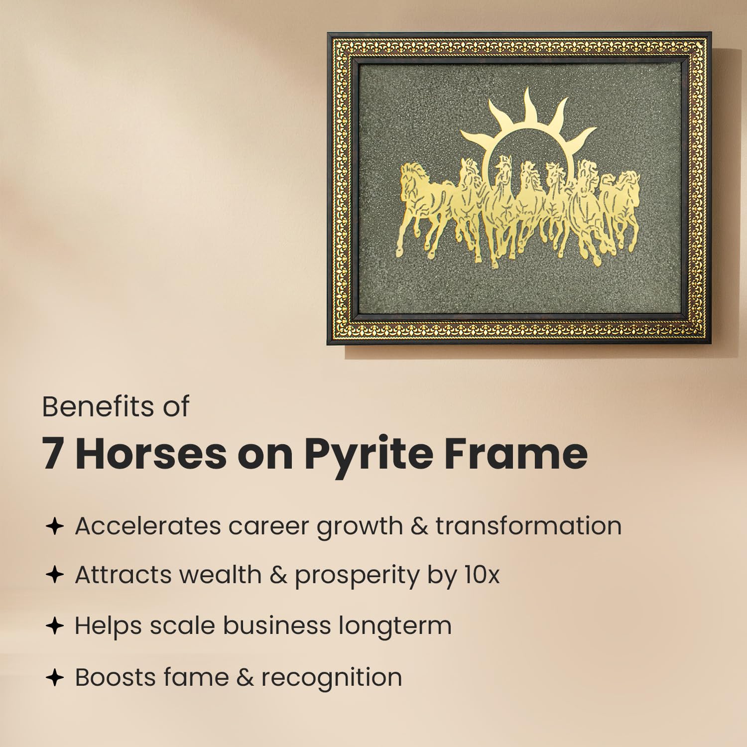 Big 7 Horses Frame