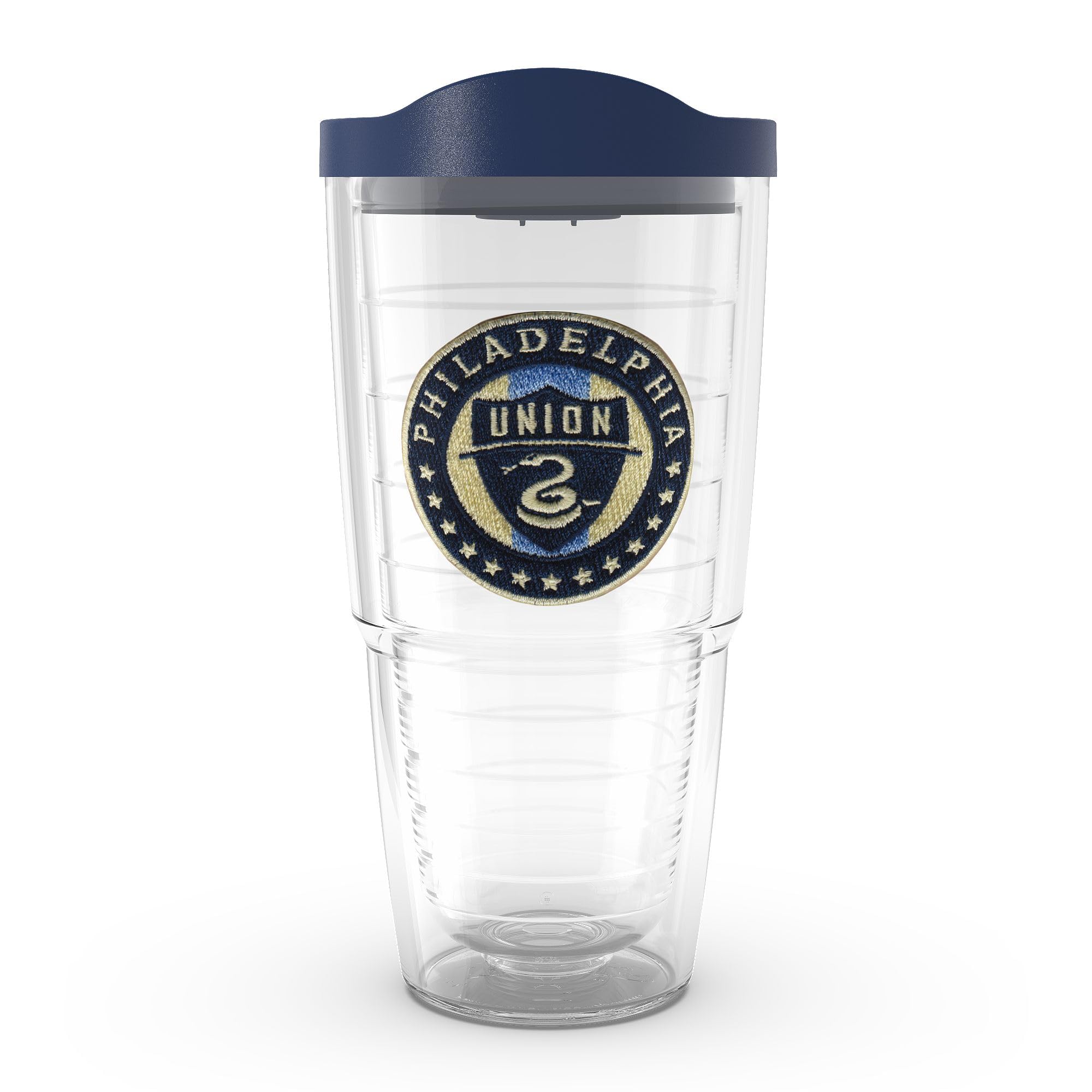 Tervis MLS Philadelphia Union  Primary Logo Made in USA Double Walled Insulated Tumbler Travel Cup Keeps Drinks Cold & Hot, 24o